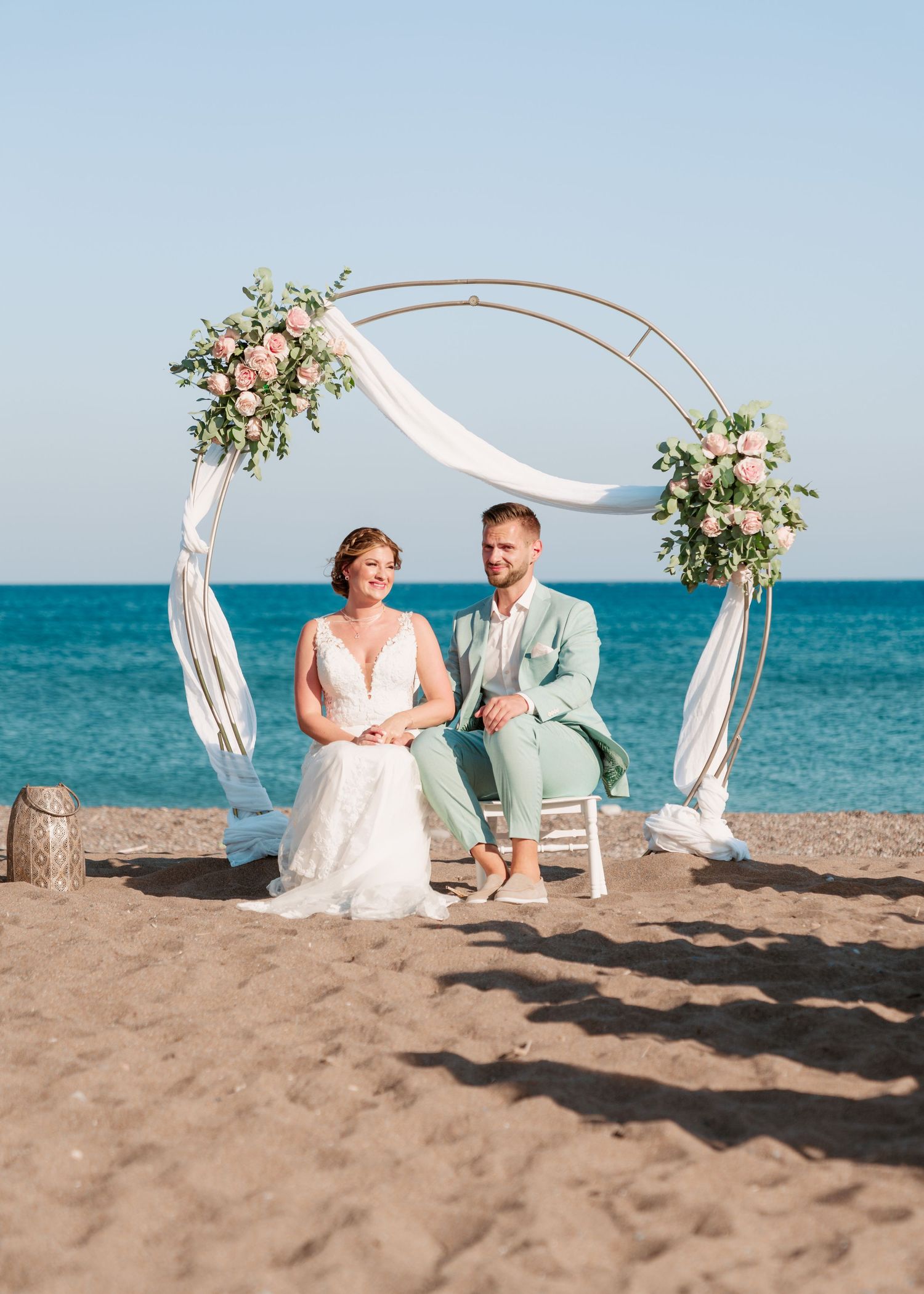 heiraten am Strand - Hochzeitsfotograf Rhodos Tina Lucius