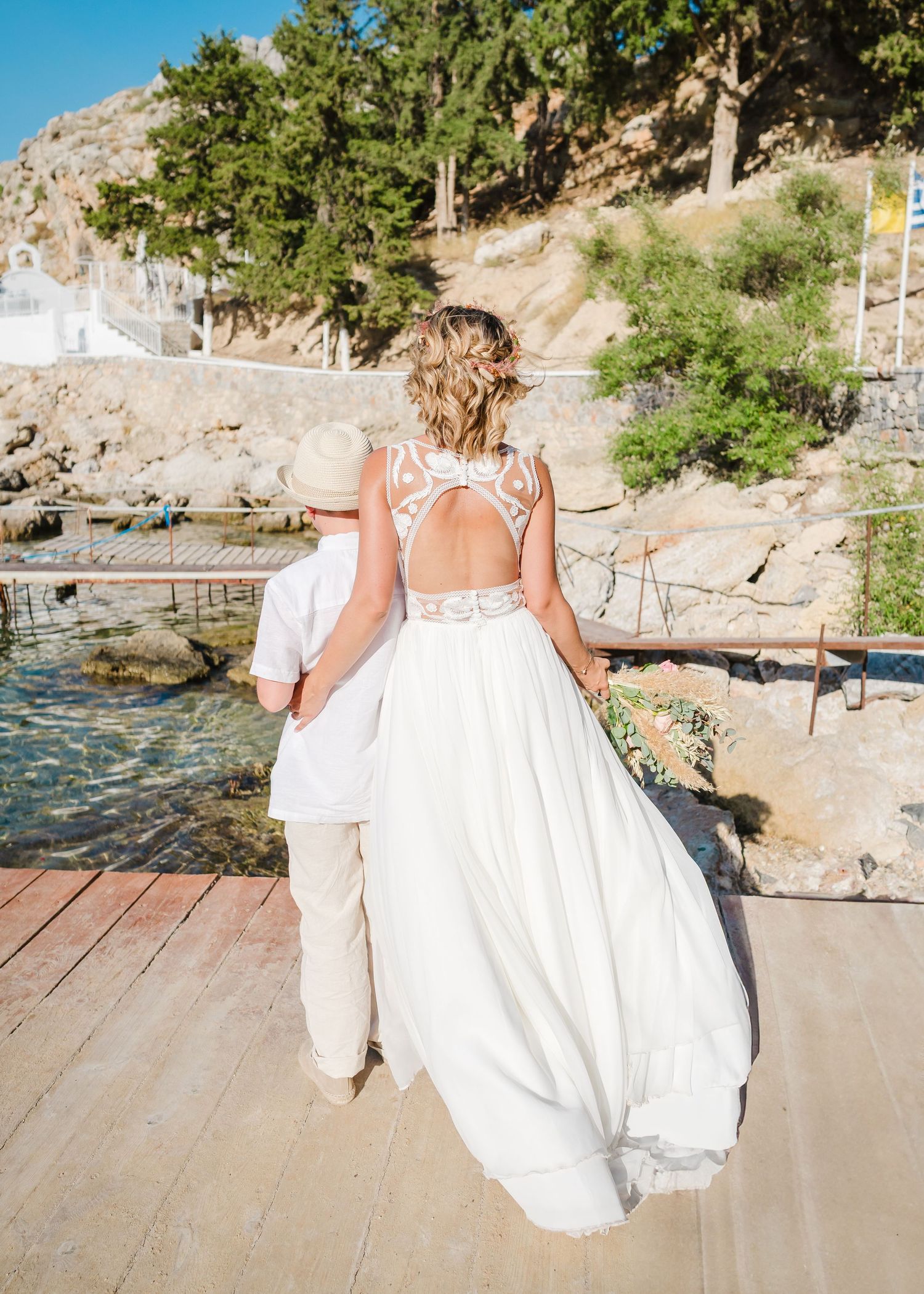 Strandhochzeit Rhodos - Hochzeitsfotograf Rhodos Tina Lucius
