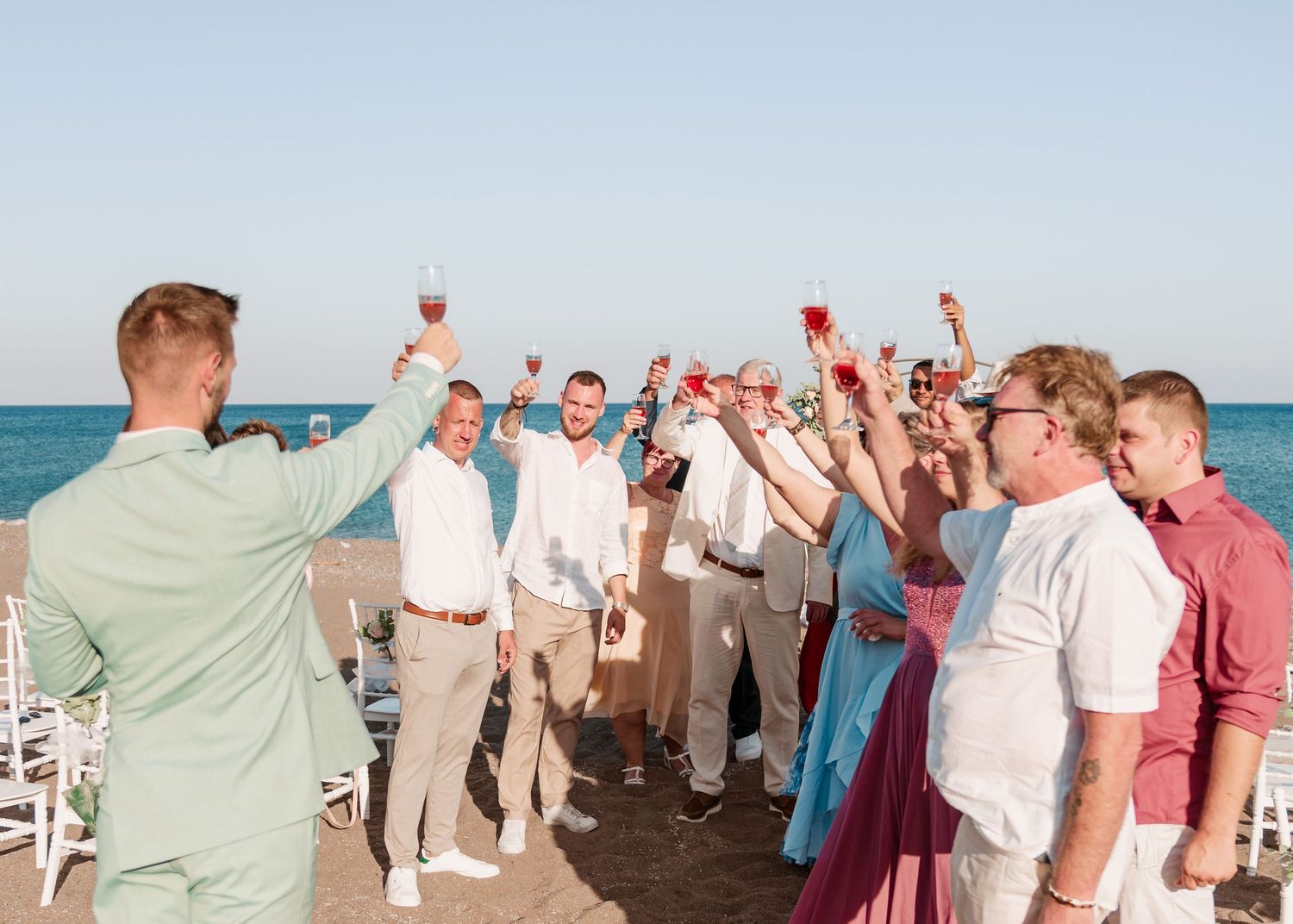 heiraten am Strand - Hochzeitsfotograf Rhodos Tina Lucius