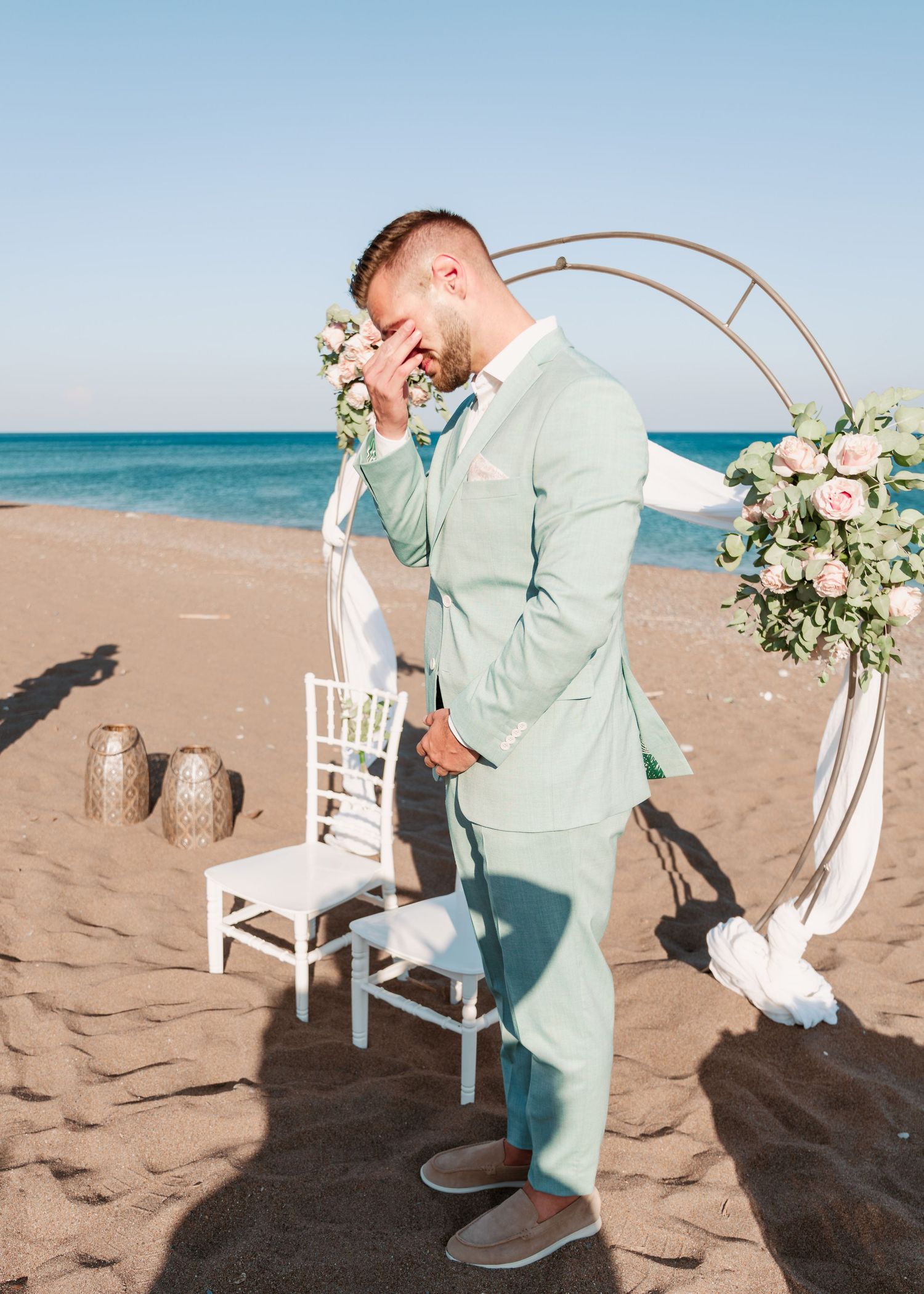 heiraten am Strand - Hochzeitsfotograf Rhodos Tina Lucius