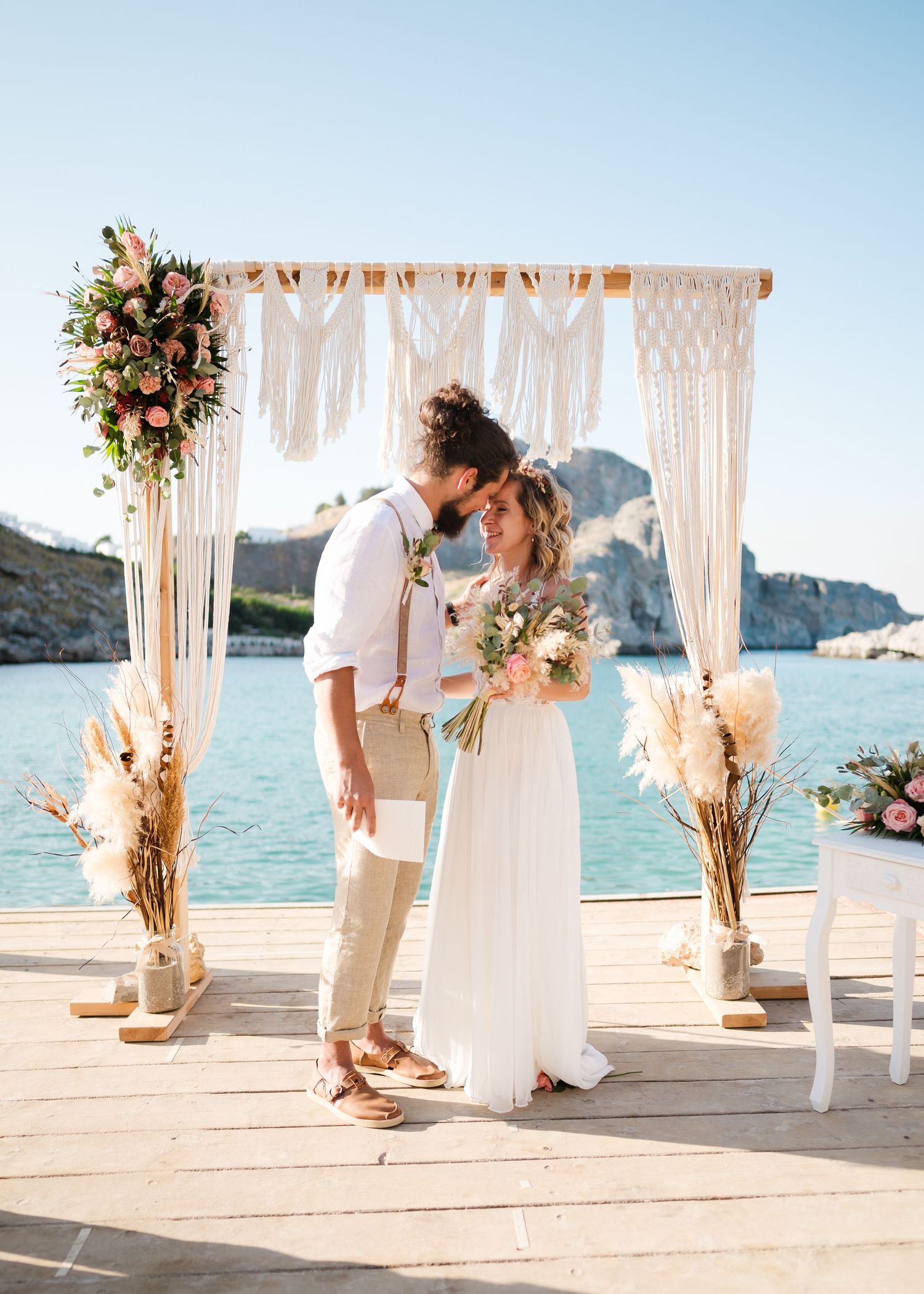 Strandhochzeit Rhodos - Hochzeitsfotograf Rhodos Tina Lucius