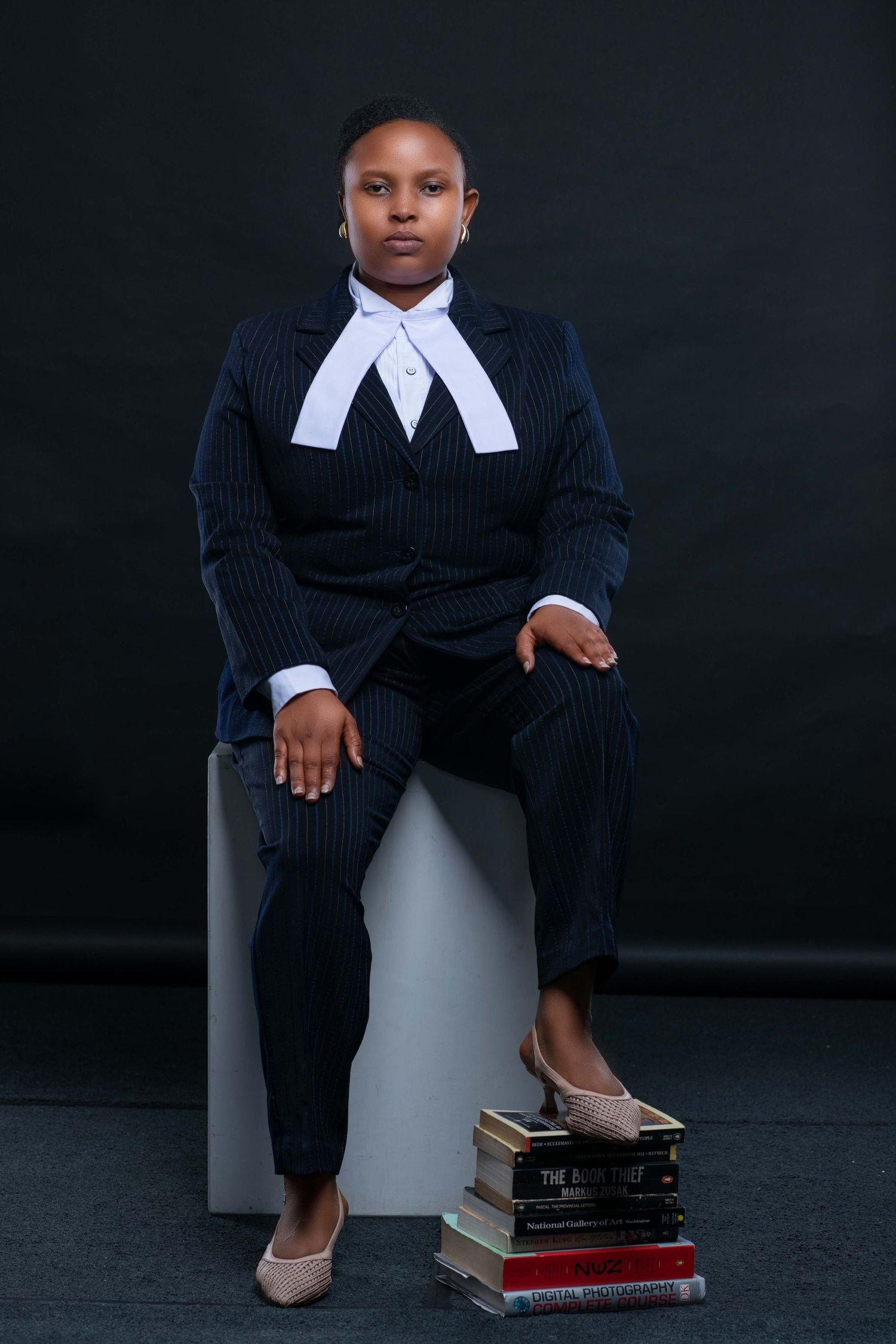 studio portrait photoshoot