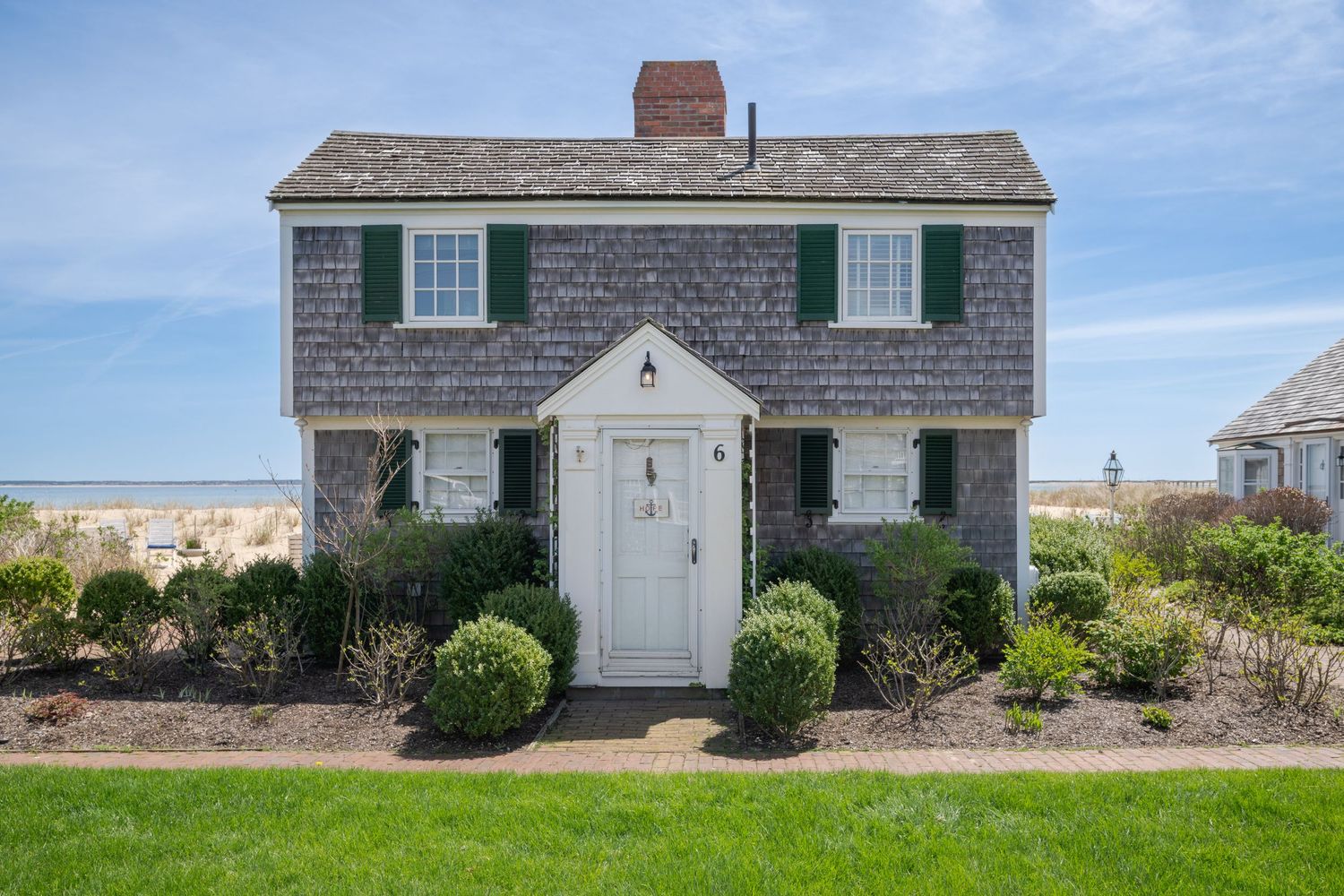 Exterior real estate photography photograph, taken in Provincetown, Cape Cod Massachusetts