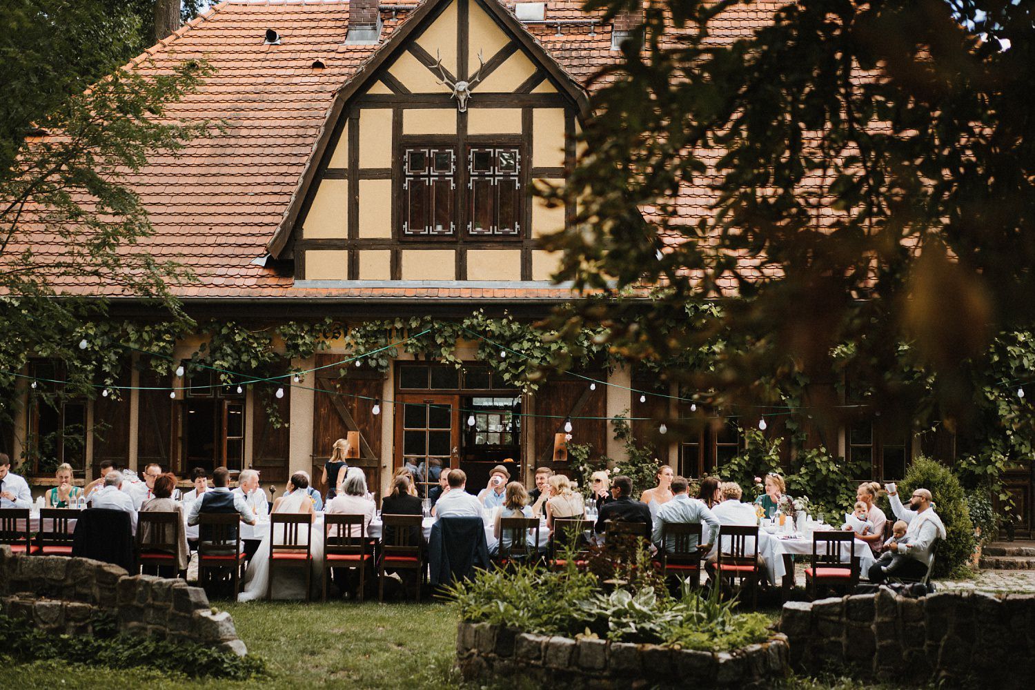 Forsthaus Strelitz während einer Hochzeit