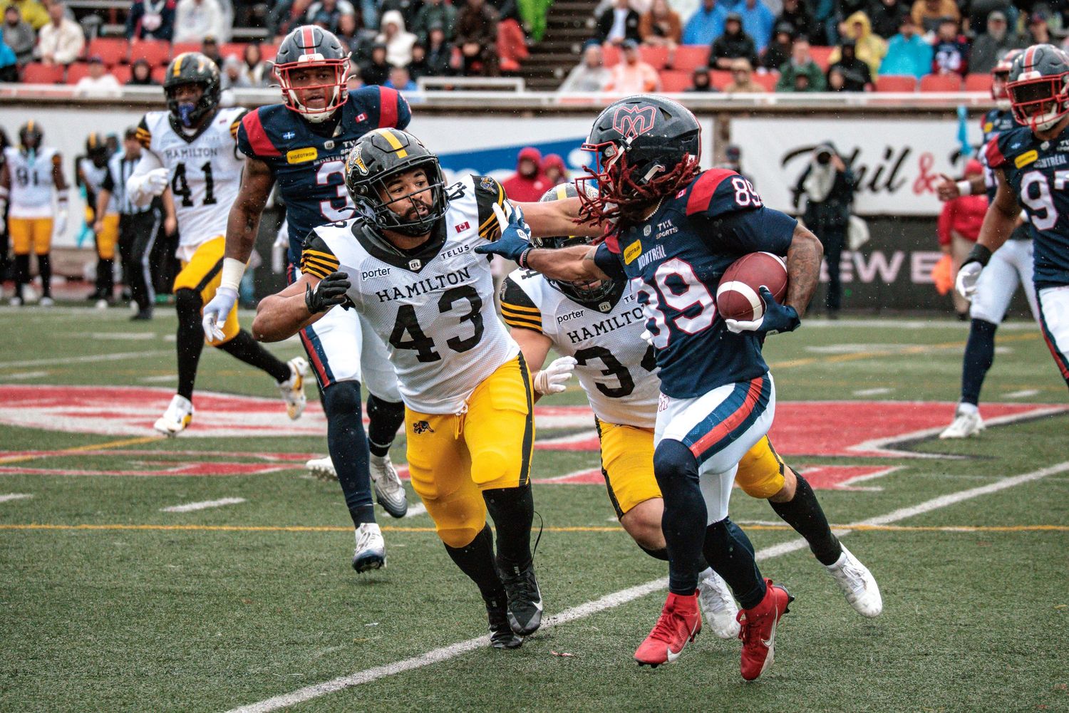 CFL game - Hamilton at Montreal