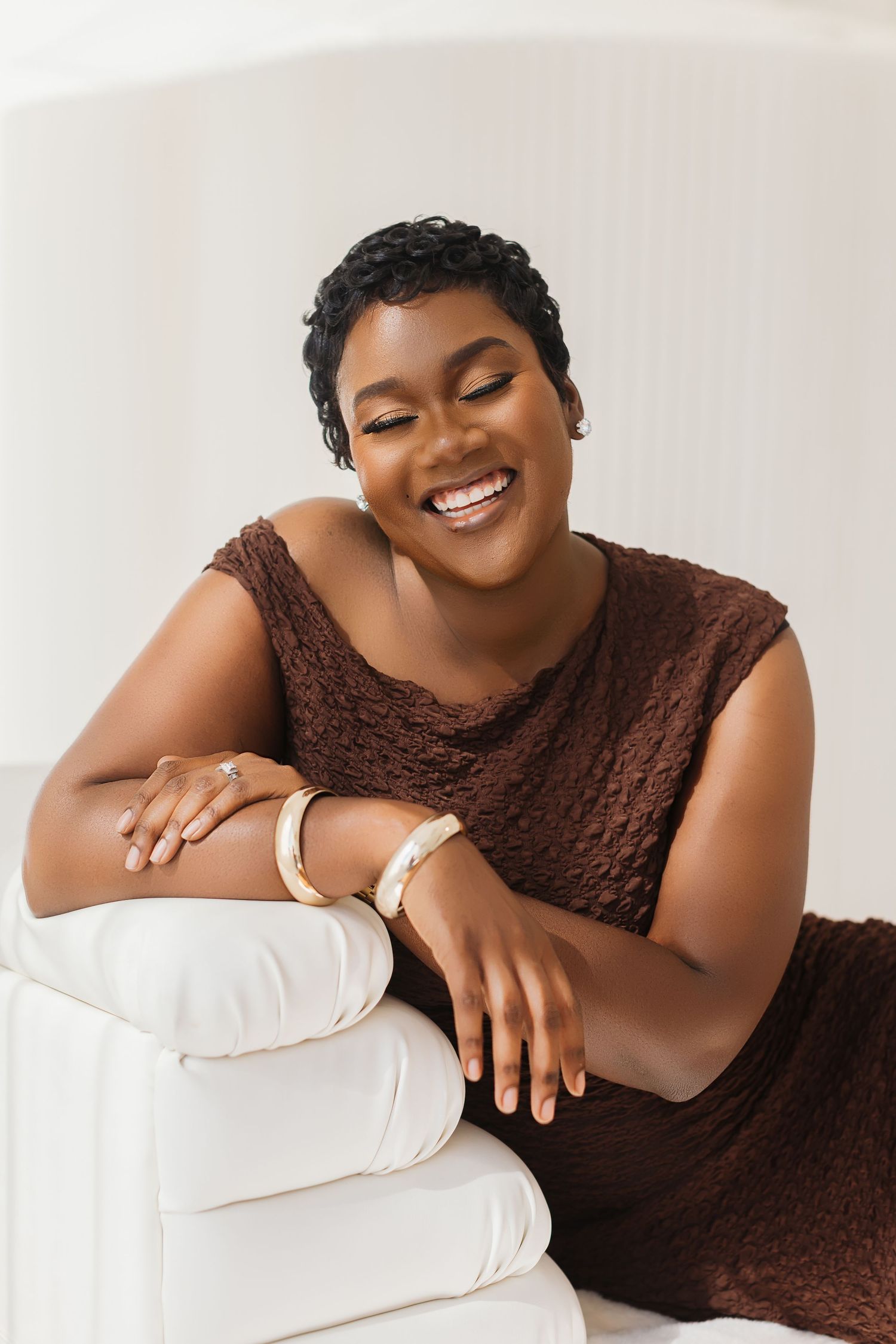 Natural light portrait captured in Northern Virginia