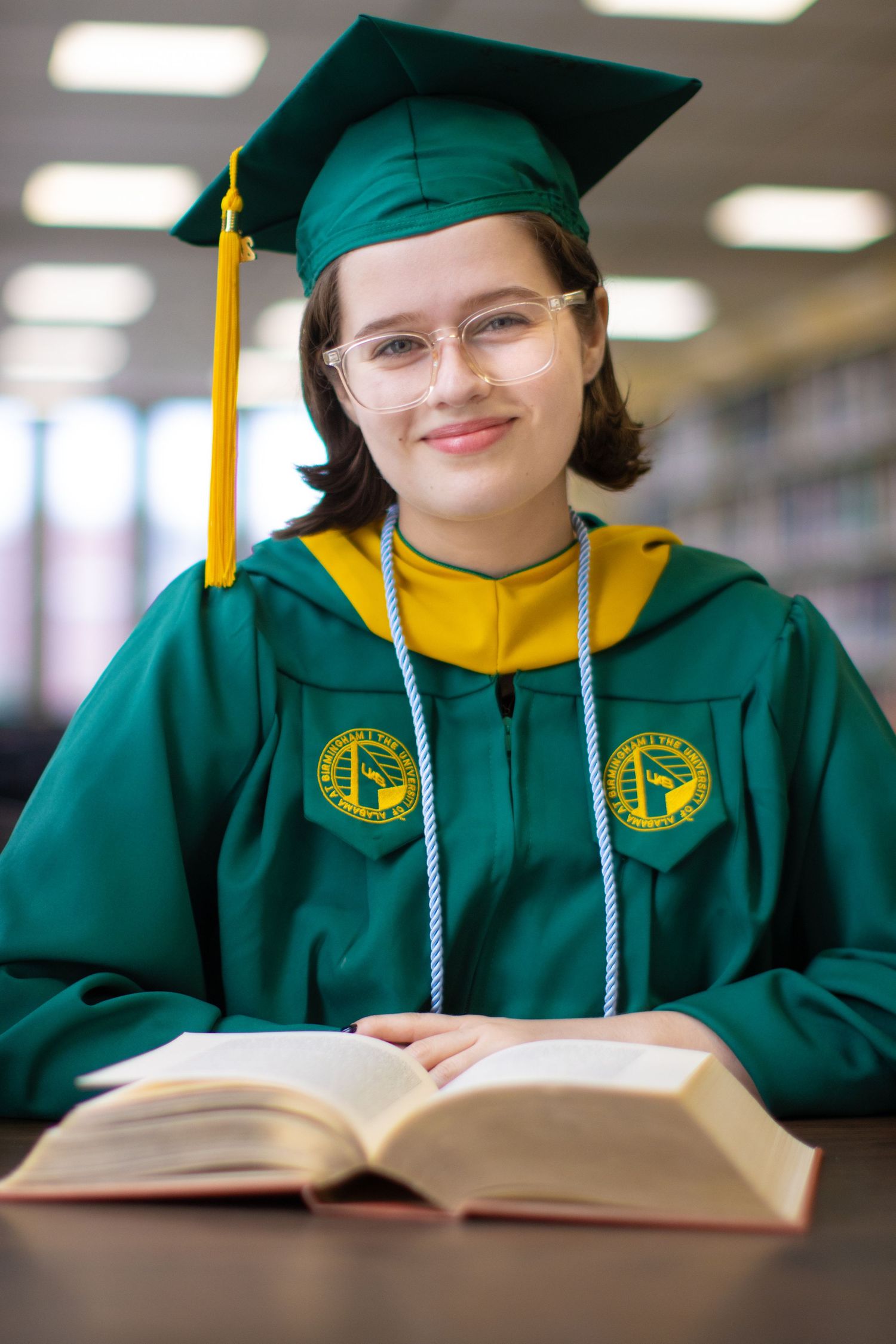 UAB graduation portrait session at the University of Alabama at Birmingham in Birmingham, AL