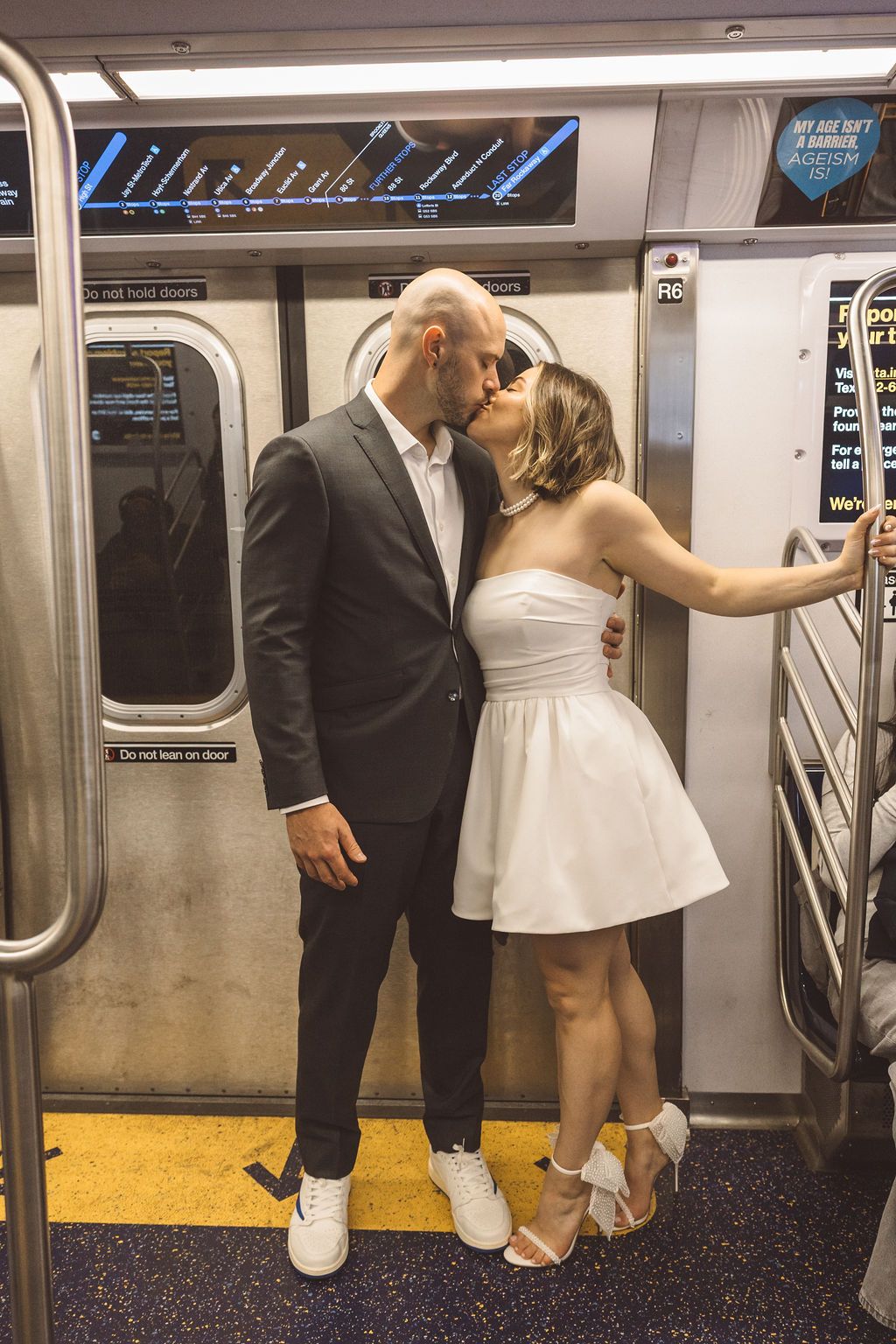 cute bridal session in Manhattan