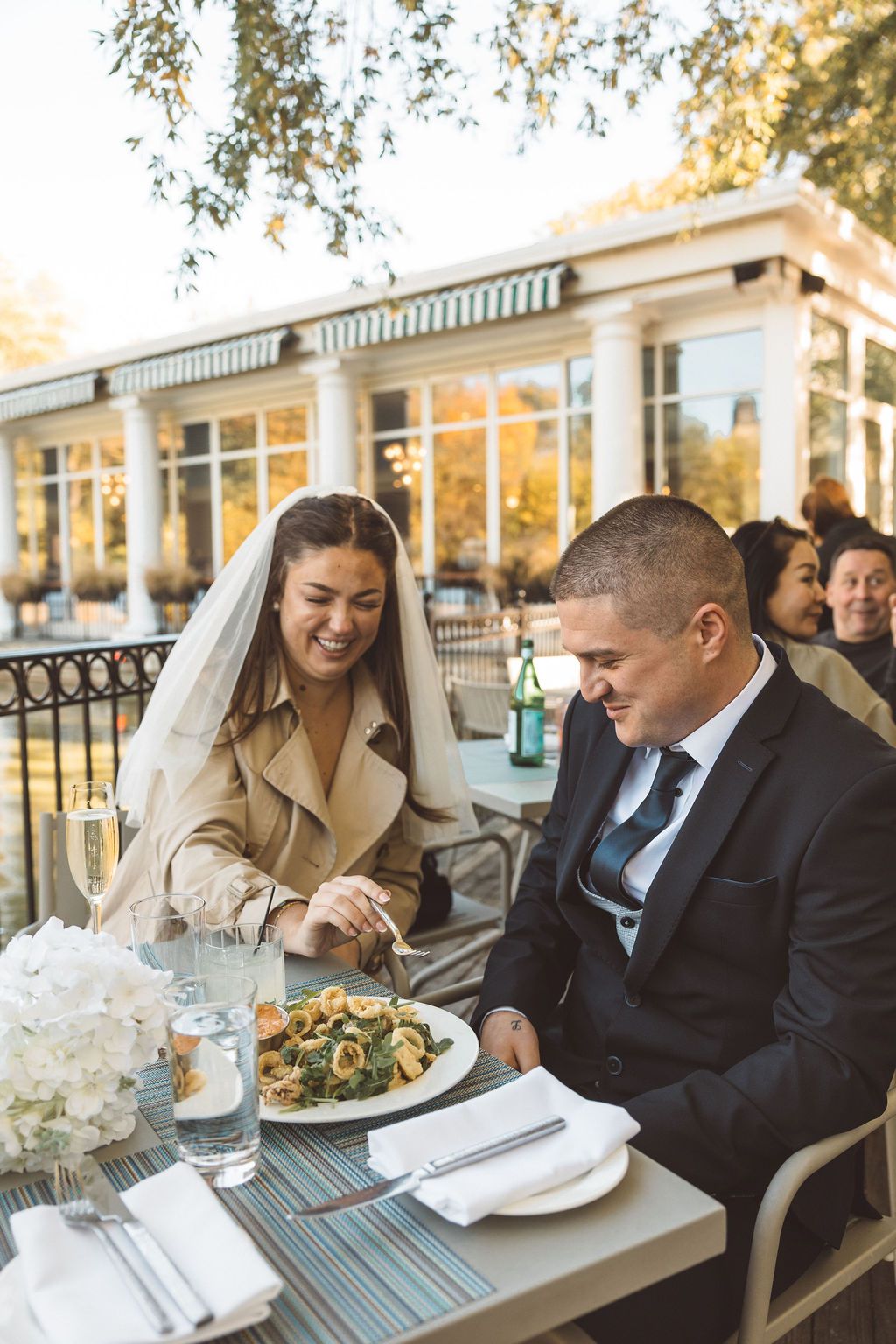couple at their dream NYC elopement