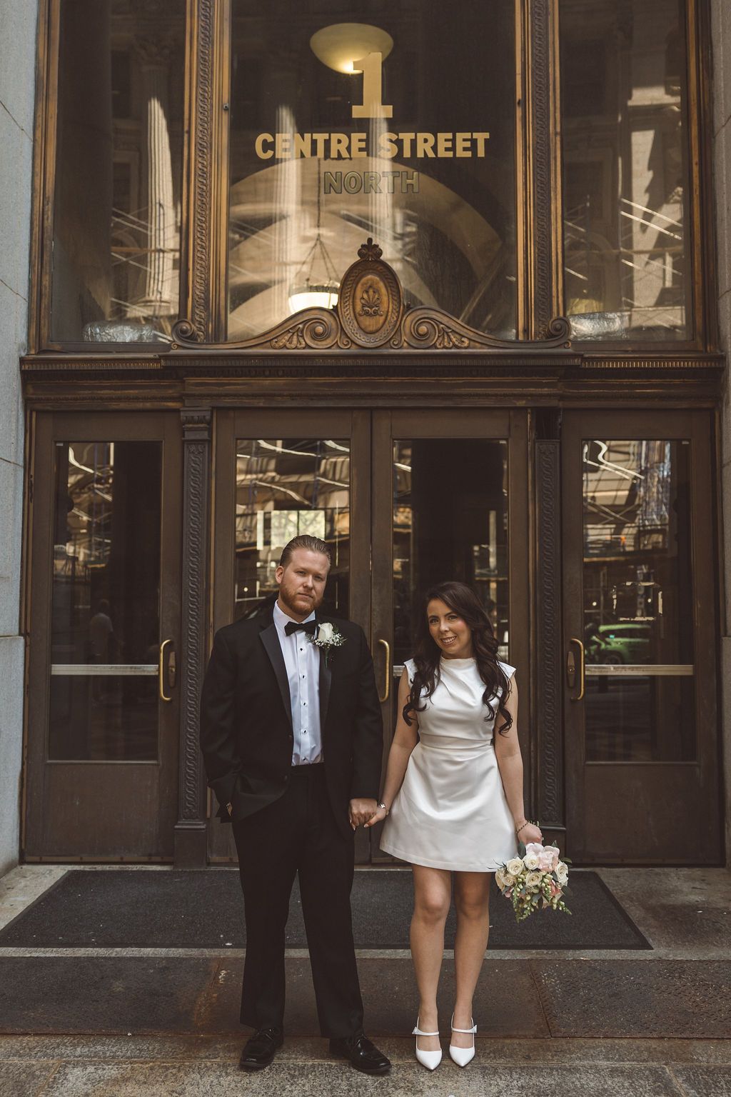 fun and timeless bridal portraits in NYC