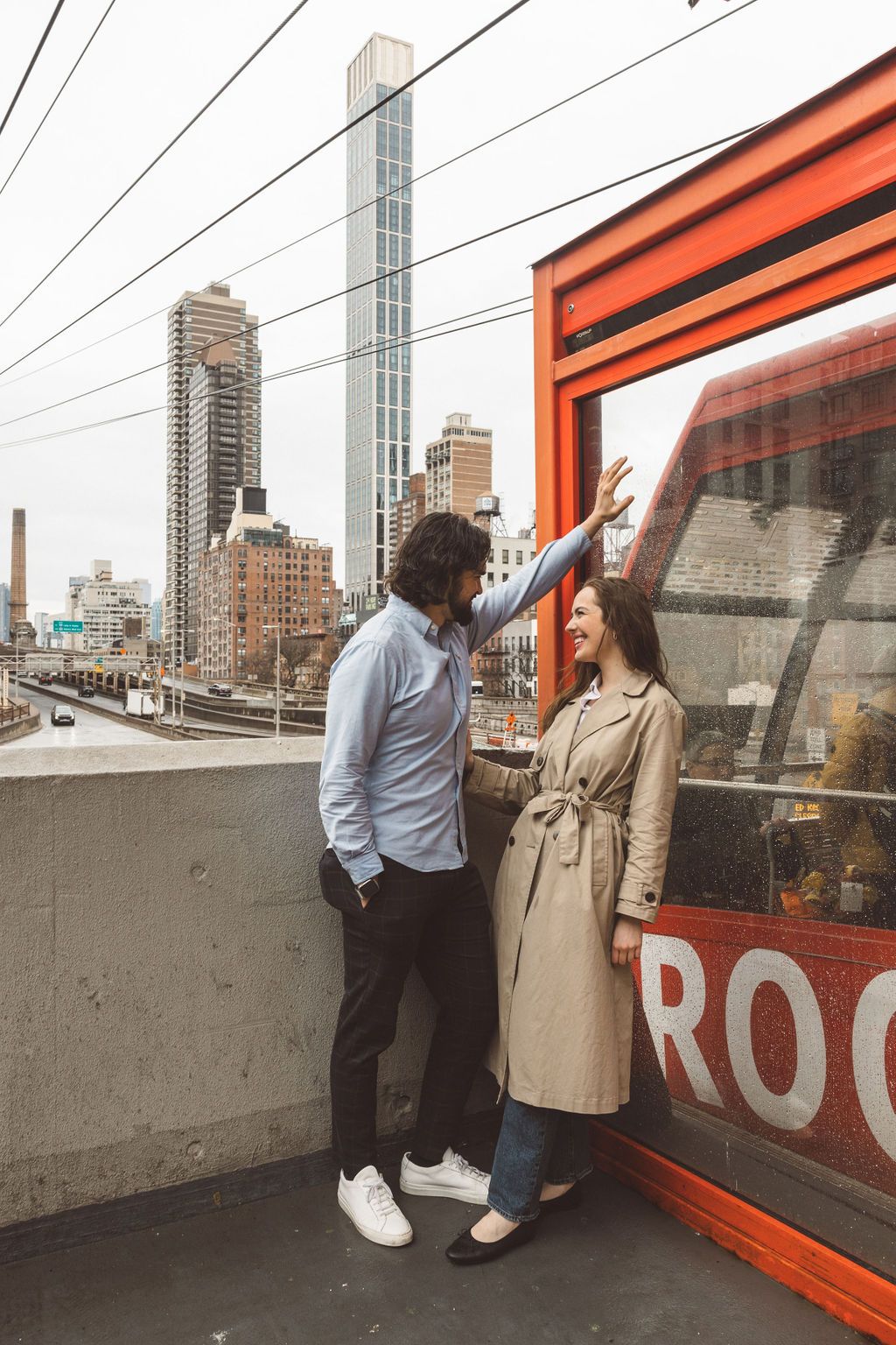 fun couple session around NYC