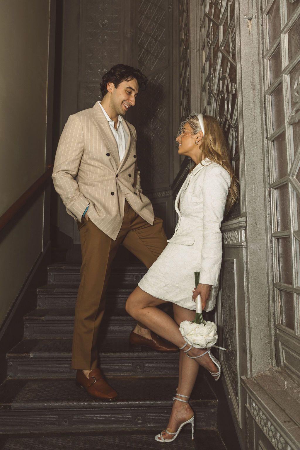 timeless and elegant bridal photos around NYC