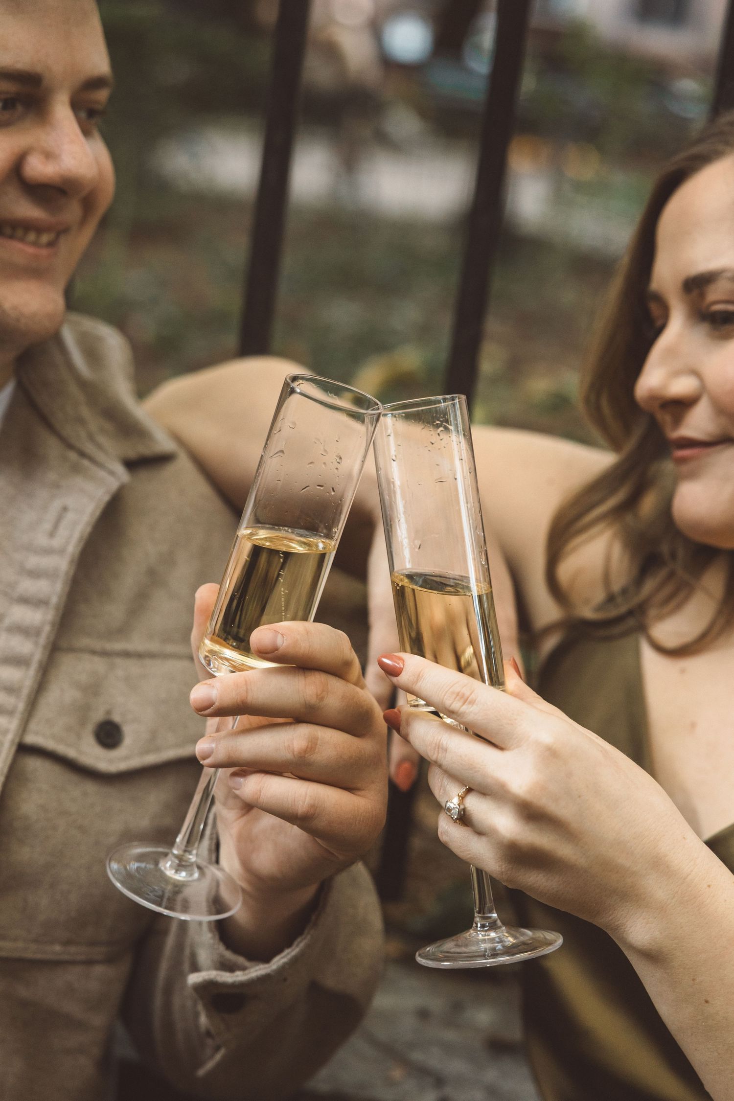fun couple session in NYC