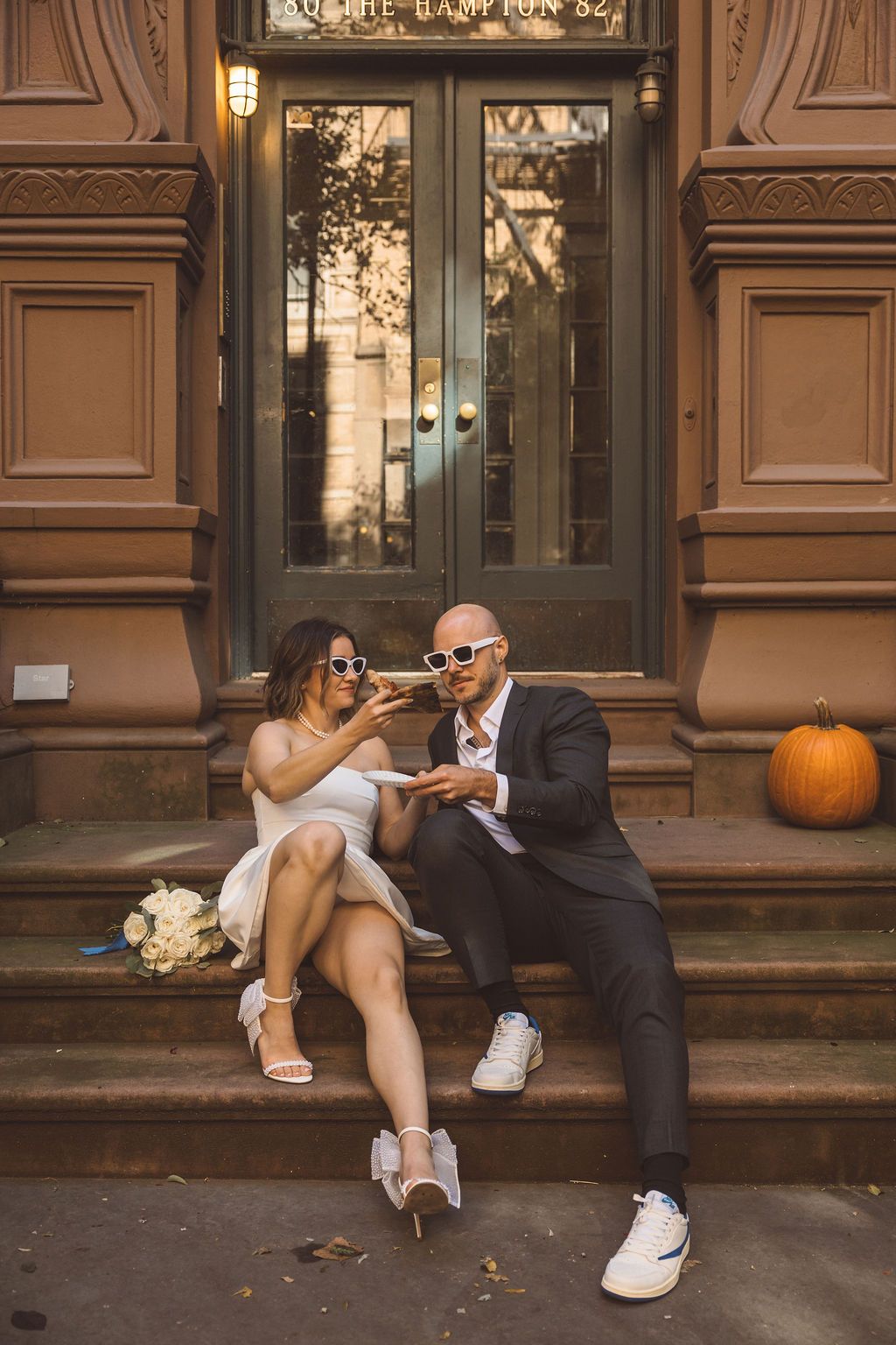 fun bridal portraits at their dream session