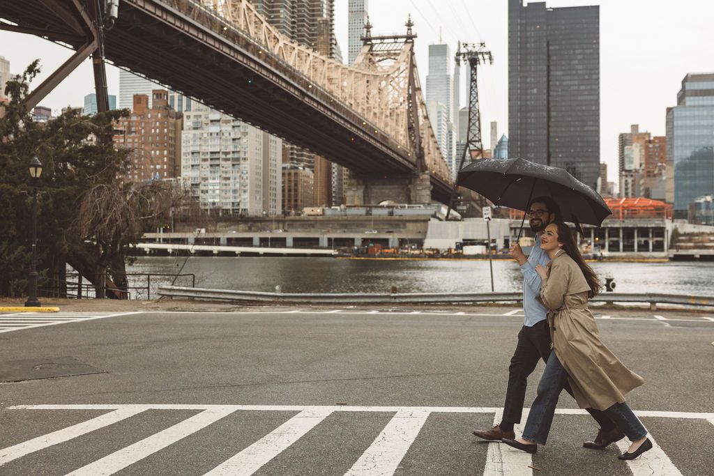 couple at their dream engagement session