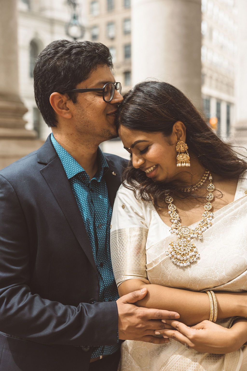 newlyweds at their dream photoshoot