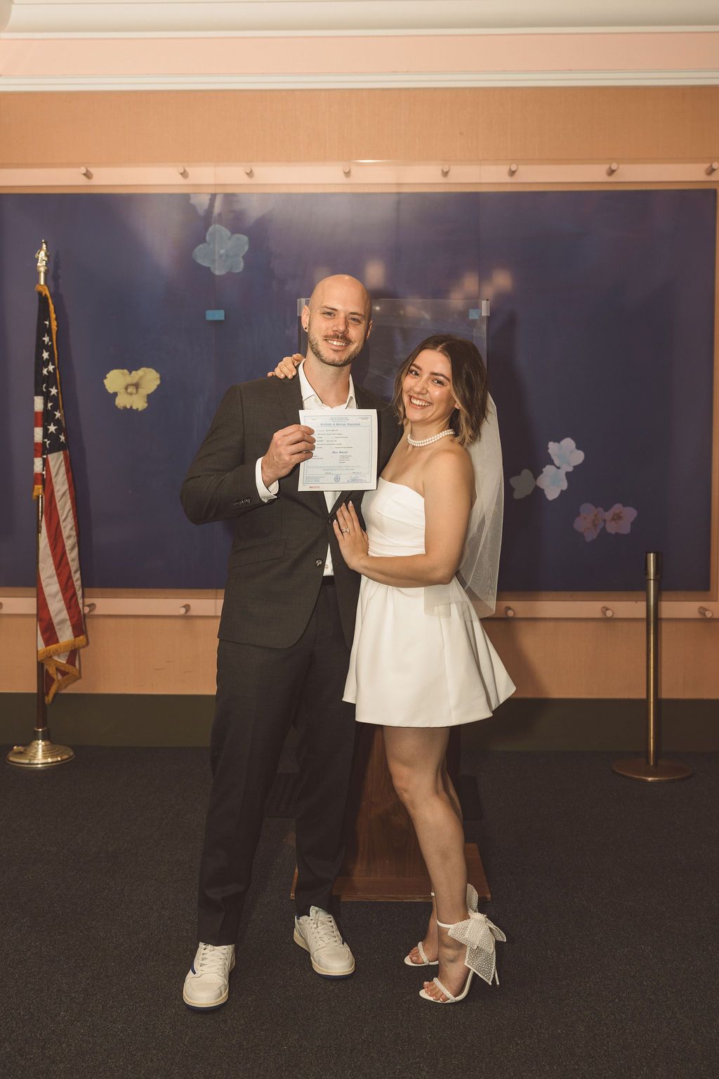 elegant and timeless NY elopement