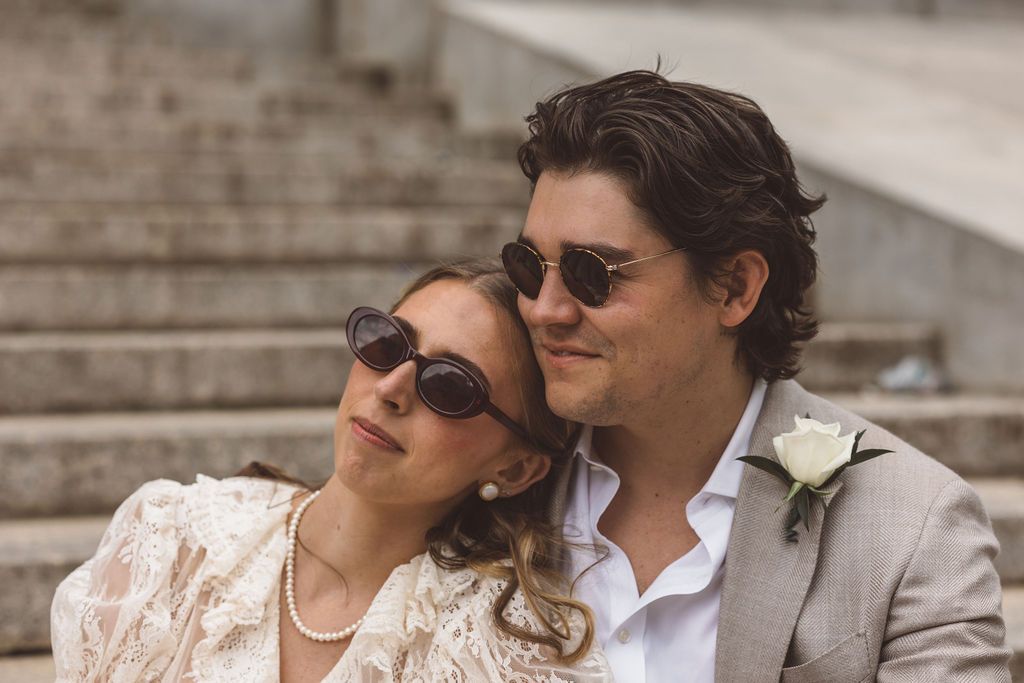 cute bridal portraits around the NY