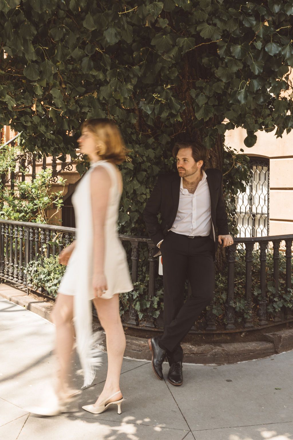 fun and timeless bridal session around NYC