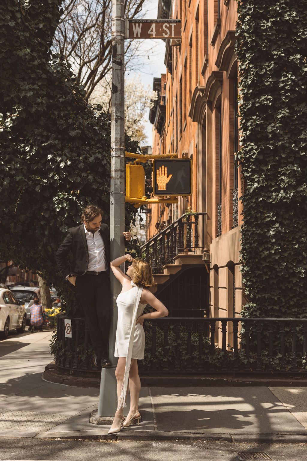 golden hour photoshoot in NY