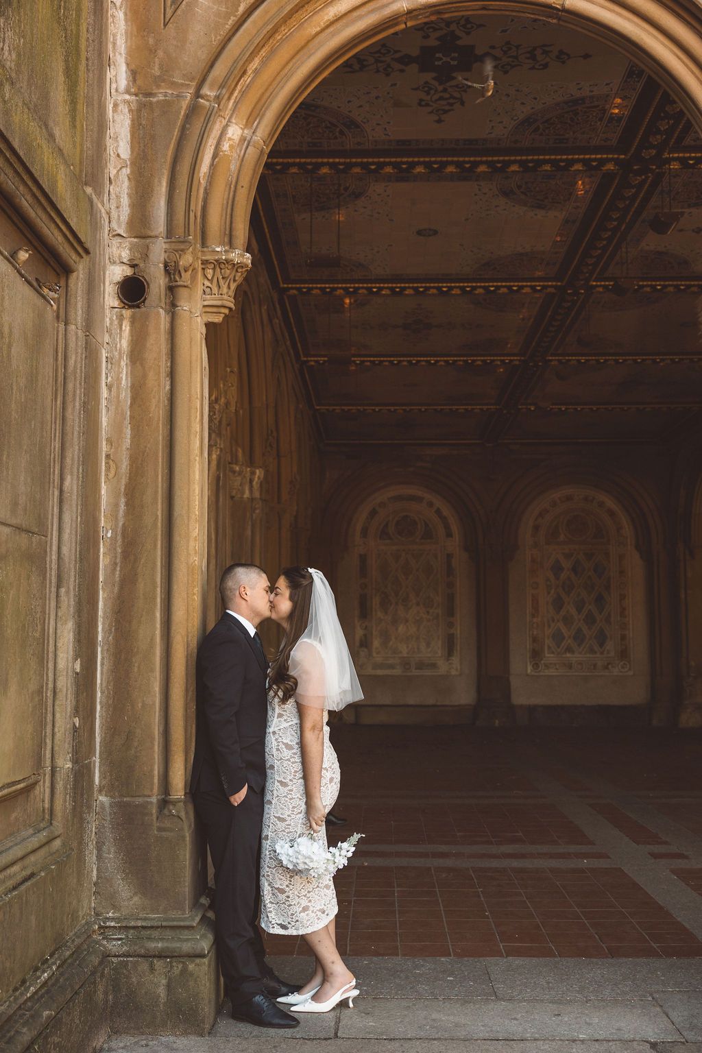 couple at their dream bridal portraits