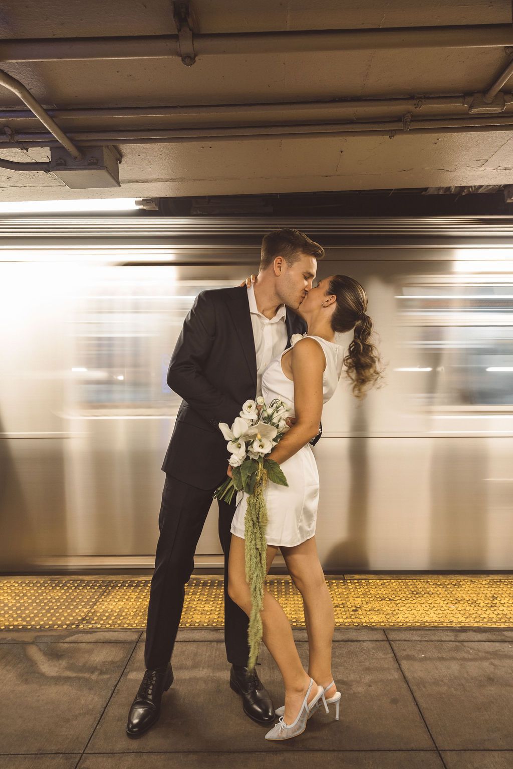 bride and groom at their dream elopement