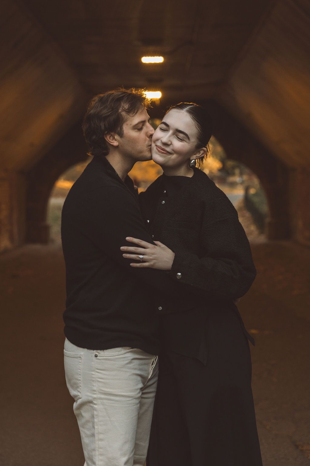 cute couple at their dream photoshoot