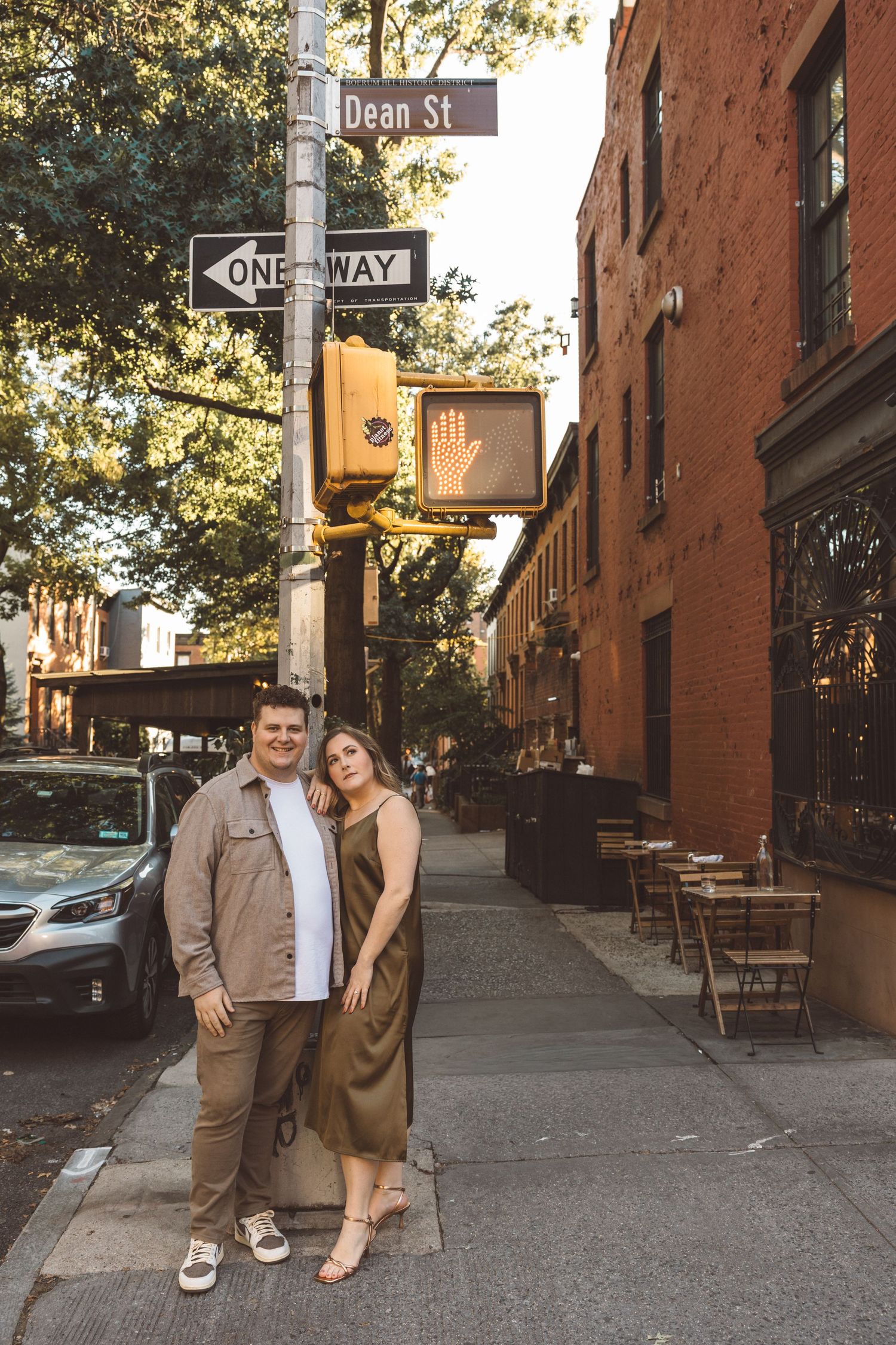 golden hour bridal portraits in NYC