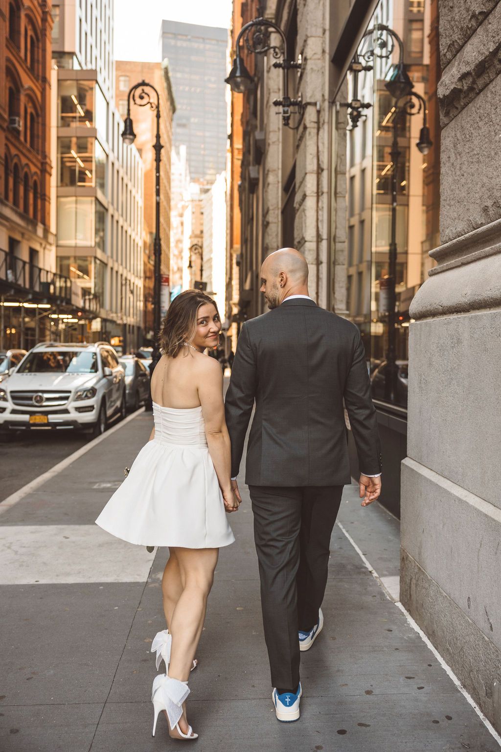 couple at their dream destination elopement