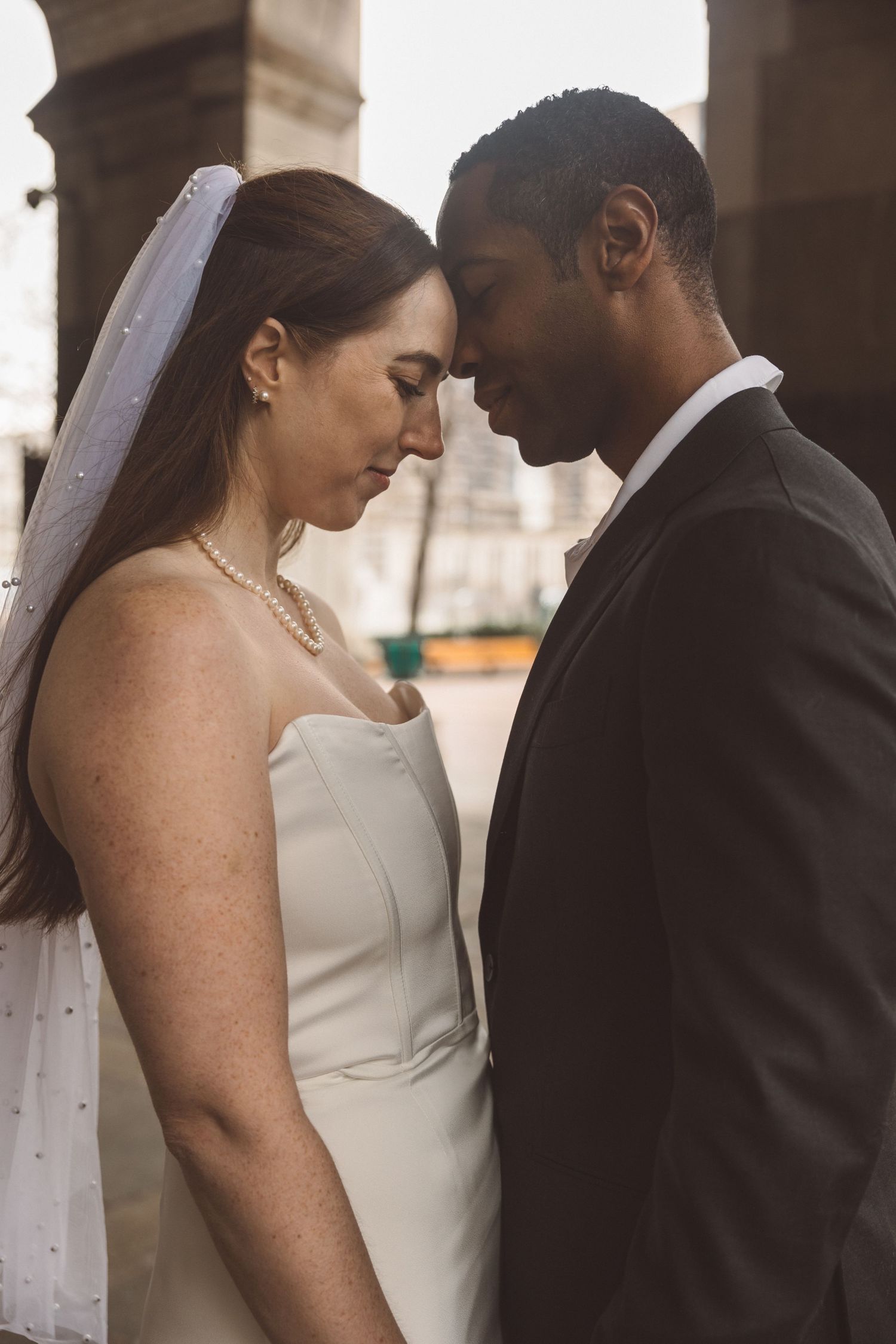 Beautiful bridal portraits in New York City