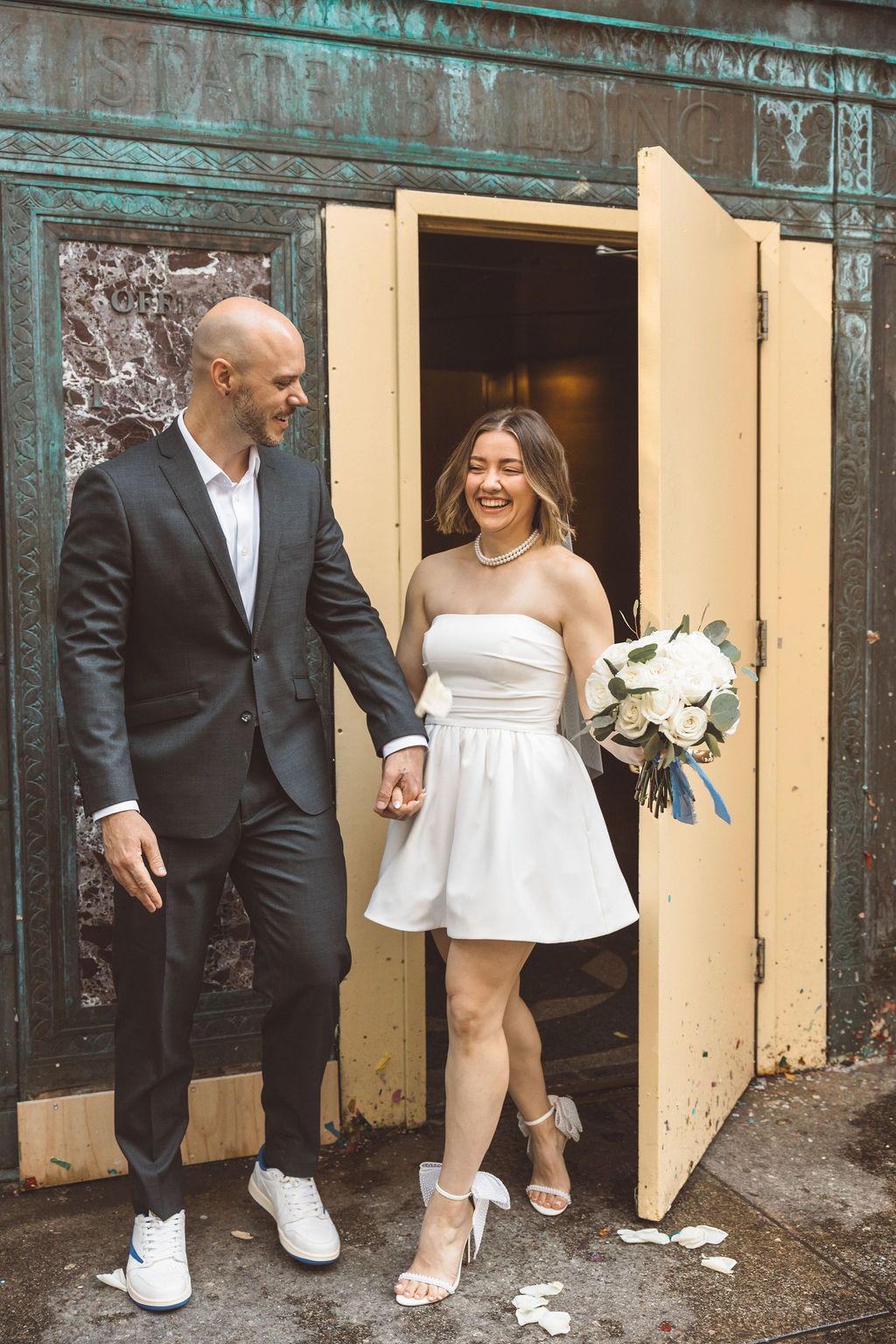 couple after their dream ceremony