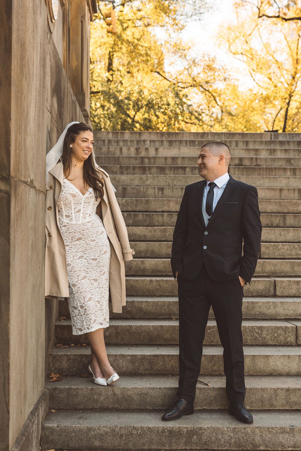 stunning golden hour portraits in NYC