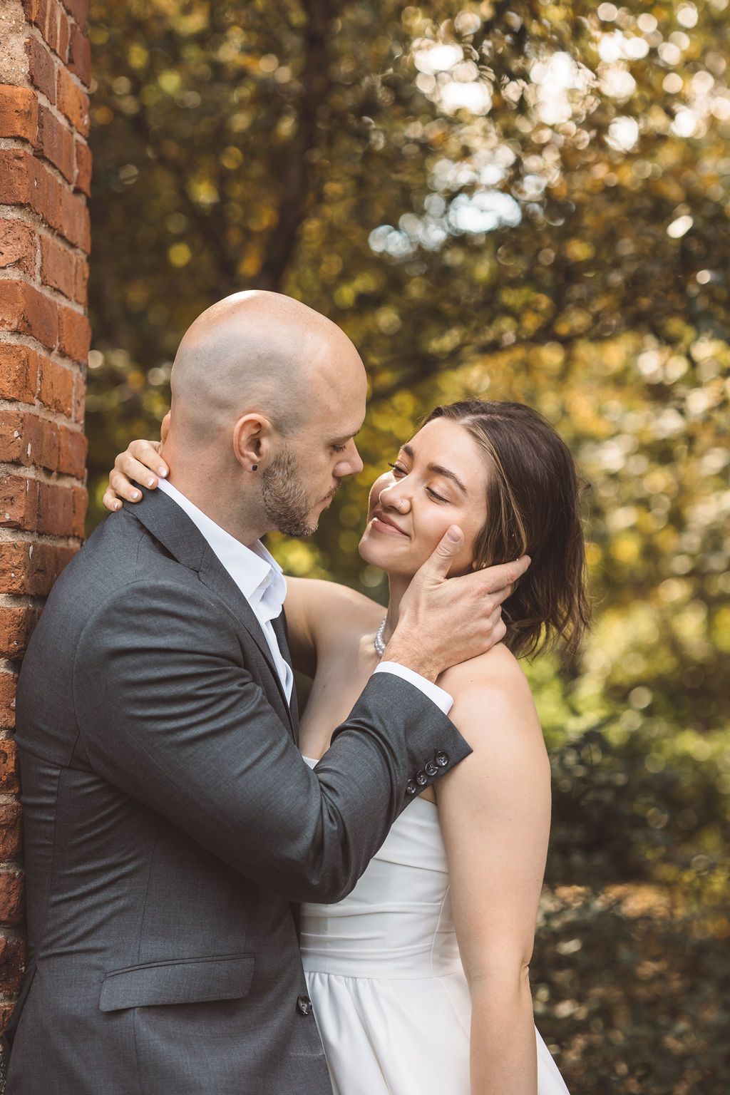 golden hour bridal session in NY
