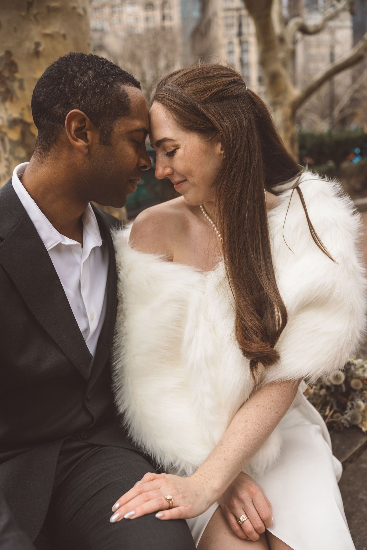 Beautiful bridal portraits in New York