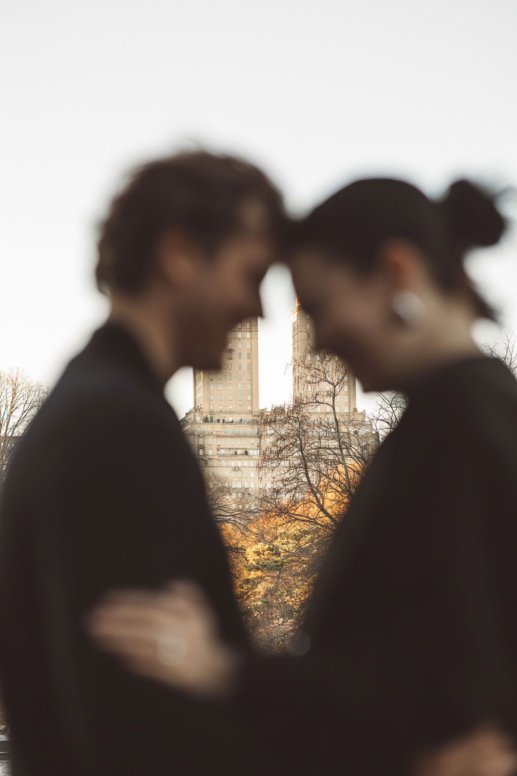 couple at their timeless NY photoshoot