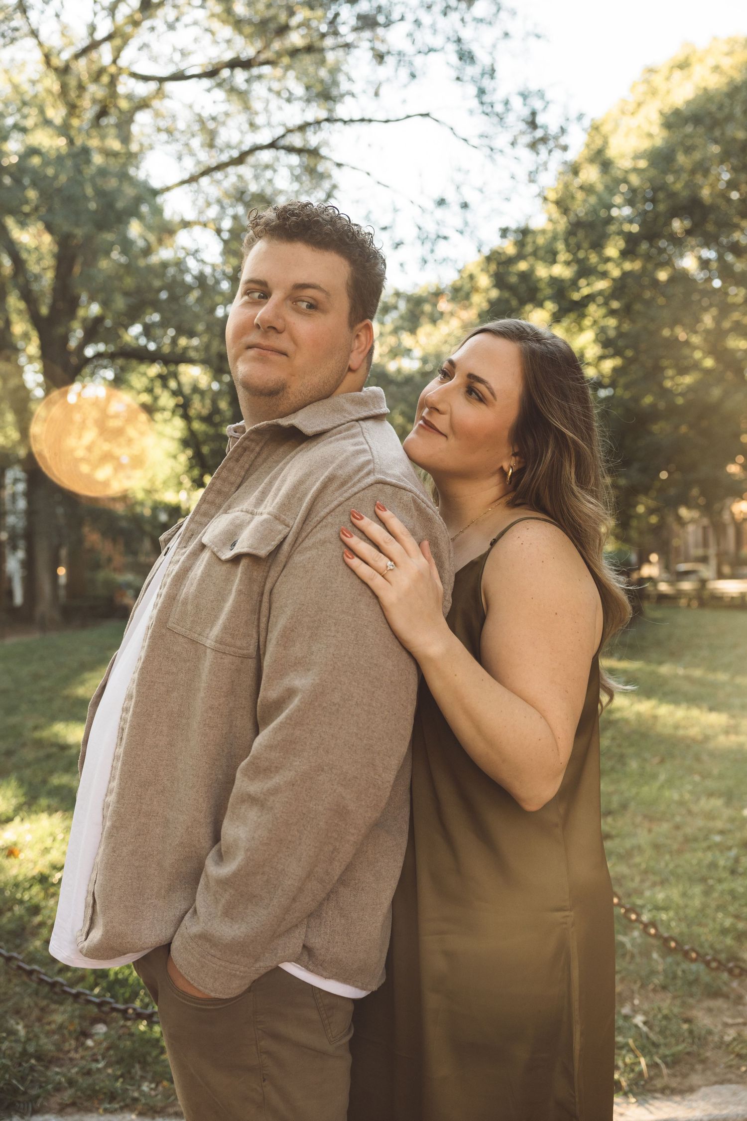 elegant and timeless couple session in brooklyn