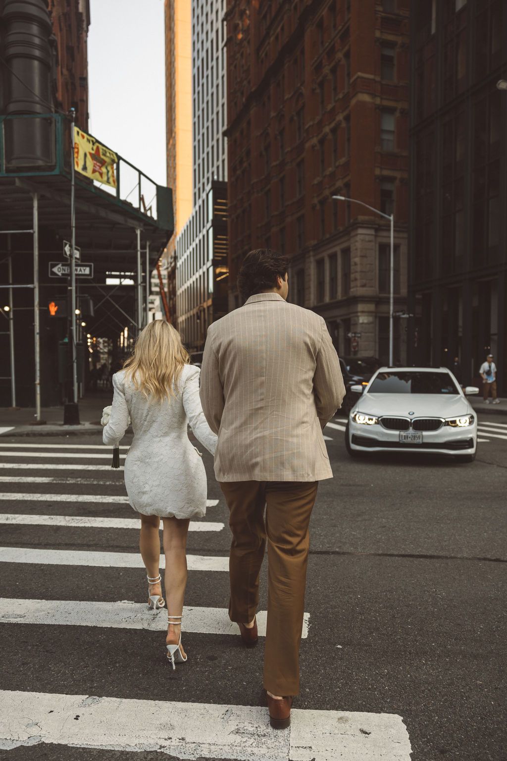 couple at their dream couple portraits in new york