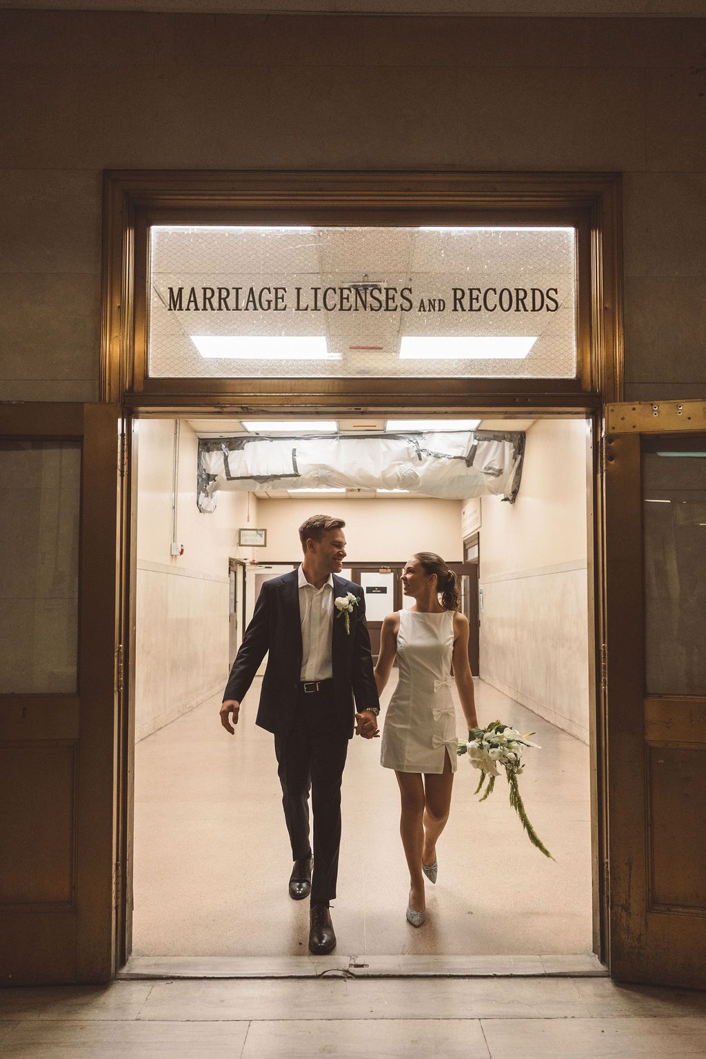 couple after their dream ceremony