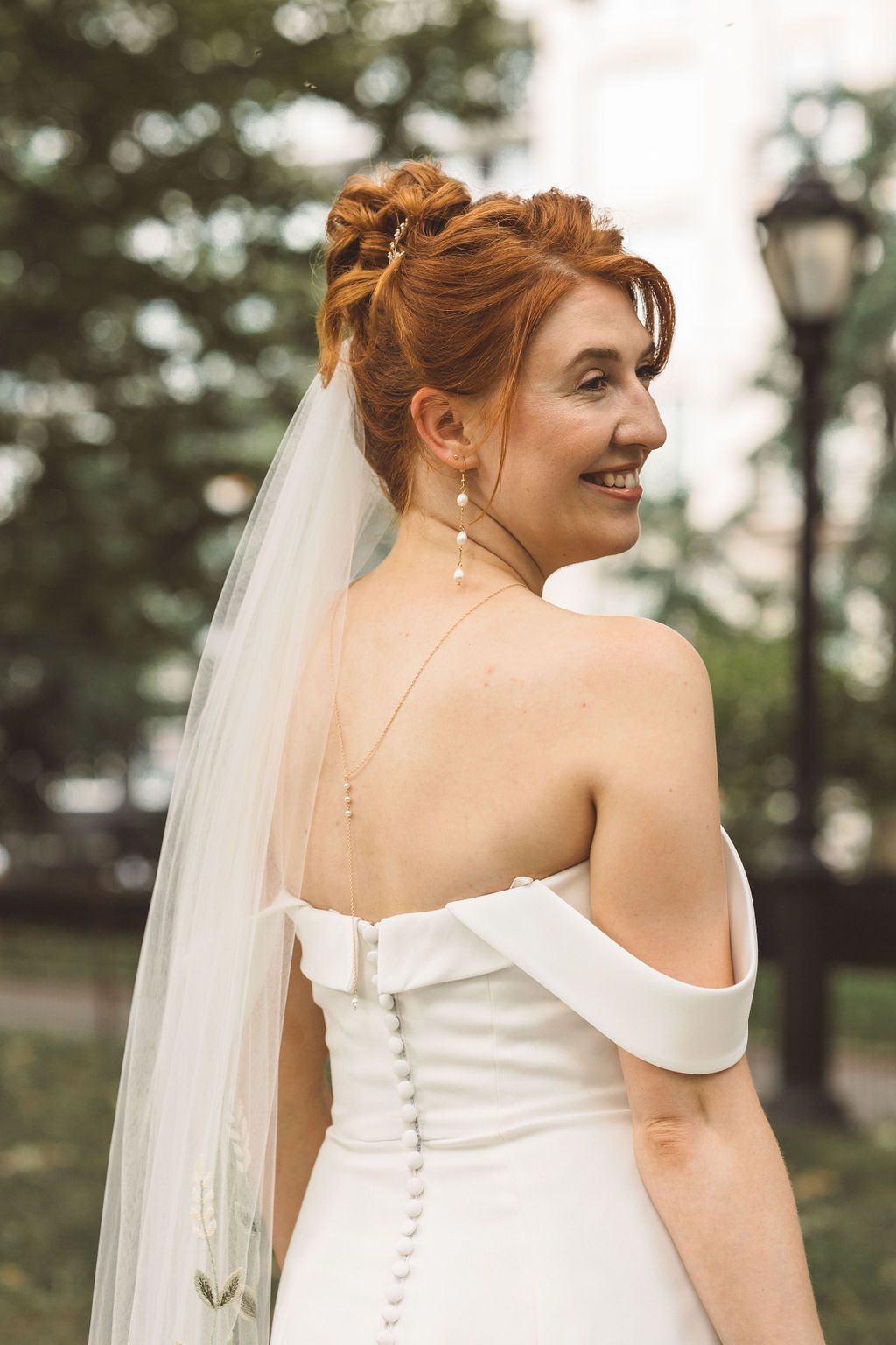 stunning golden hour bridal portraits in NYC