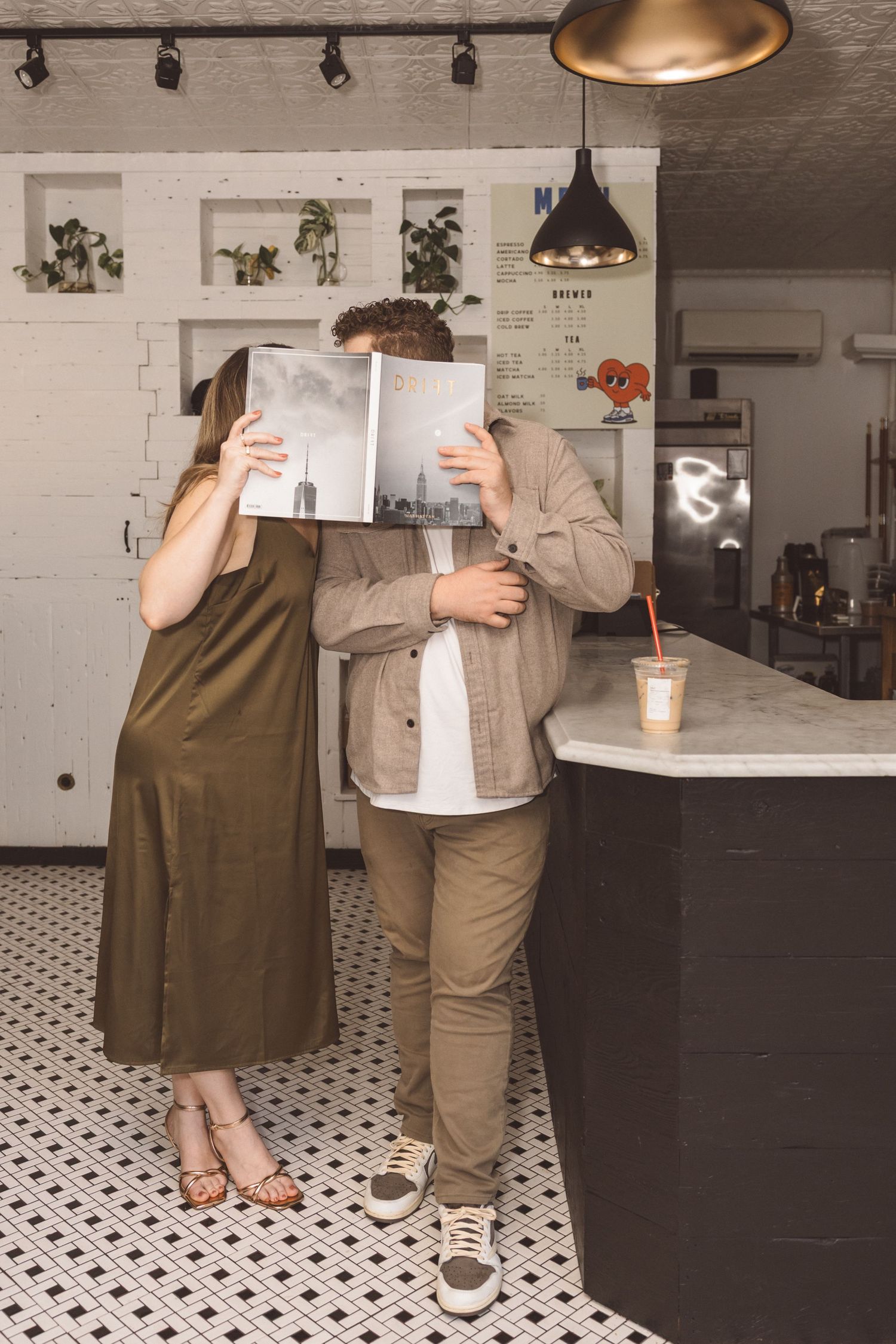 fun engagement photos in NYC
