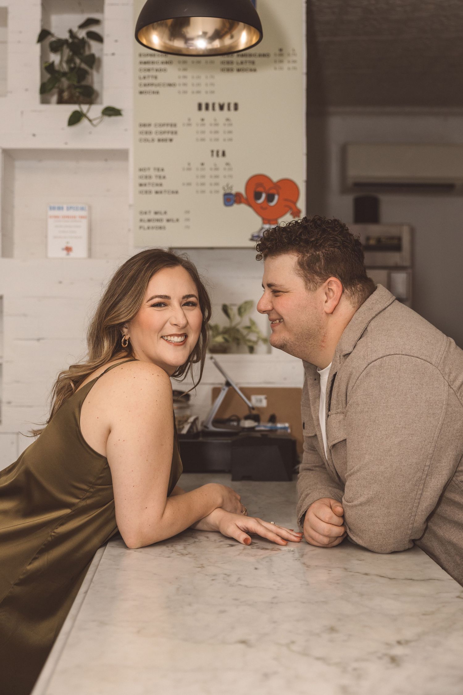 cute couple at their dream photoshoot