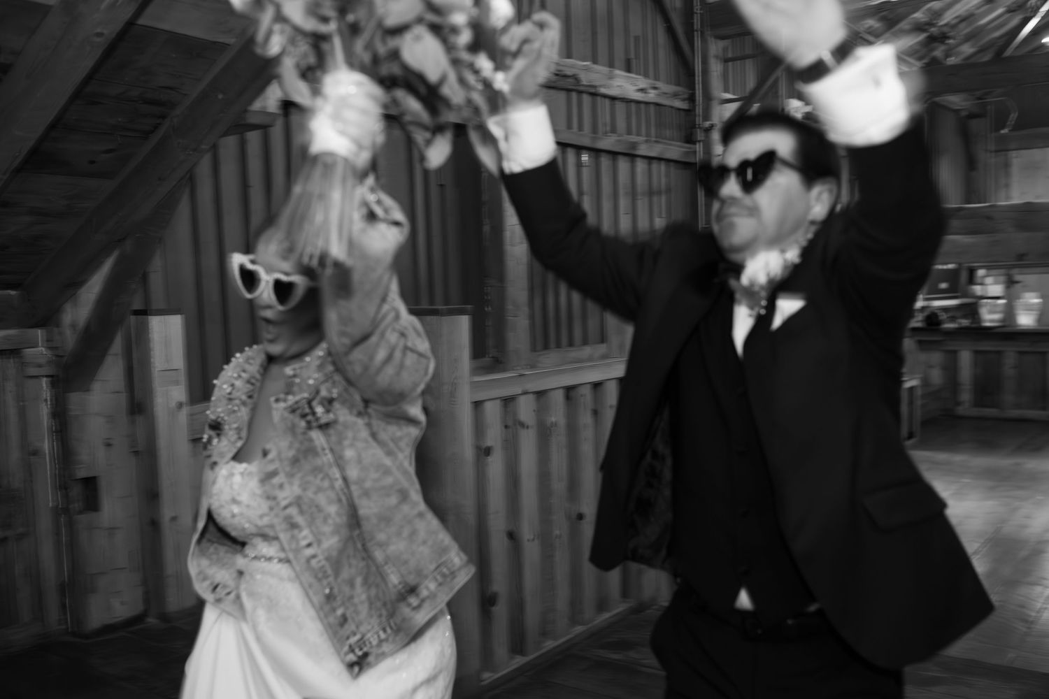 A sequence of black and white photographs showing dancers performing energetic swing dance moves in vintage attire.
