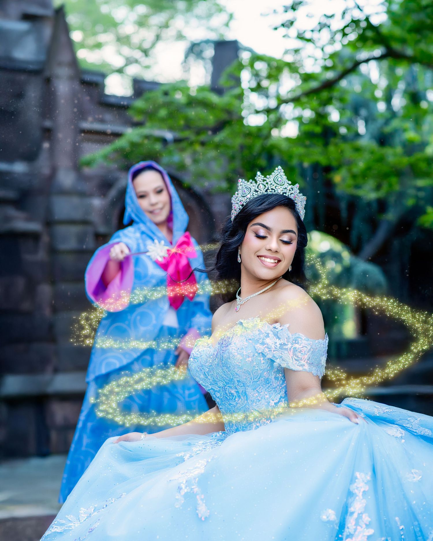 Quinceanera / sweet 16 photography Cinderella theme