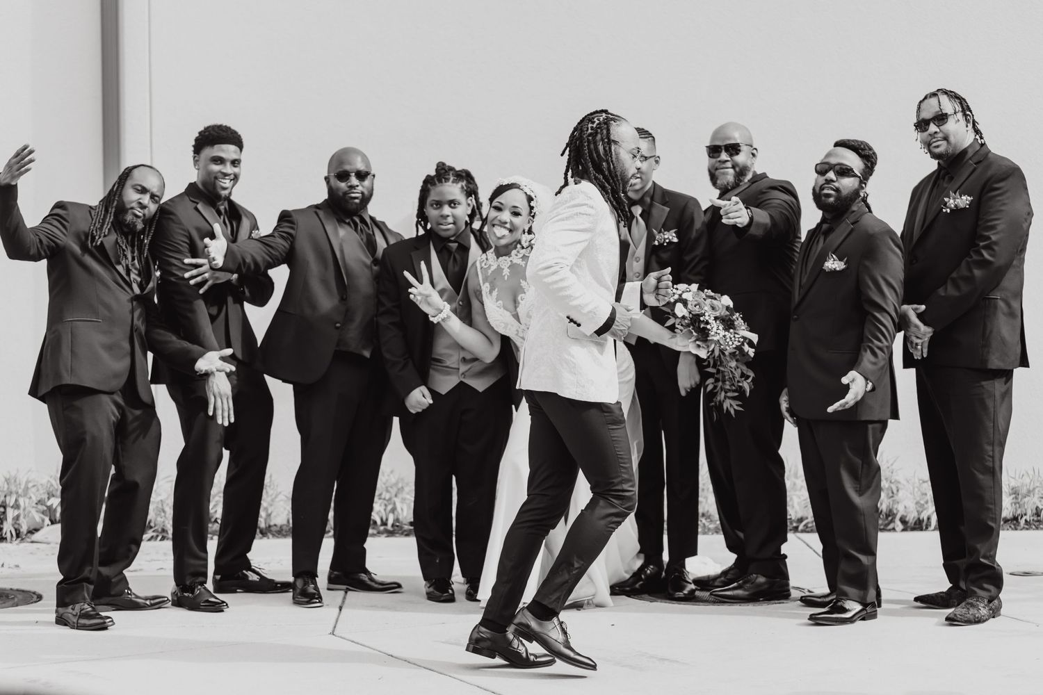 Classic groomsmen photo
