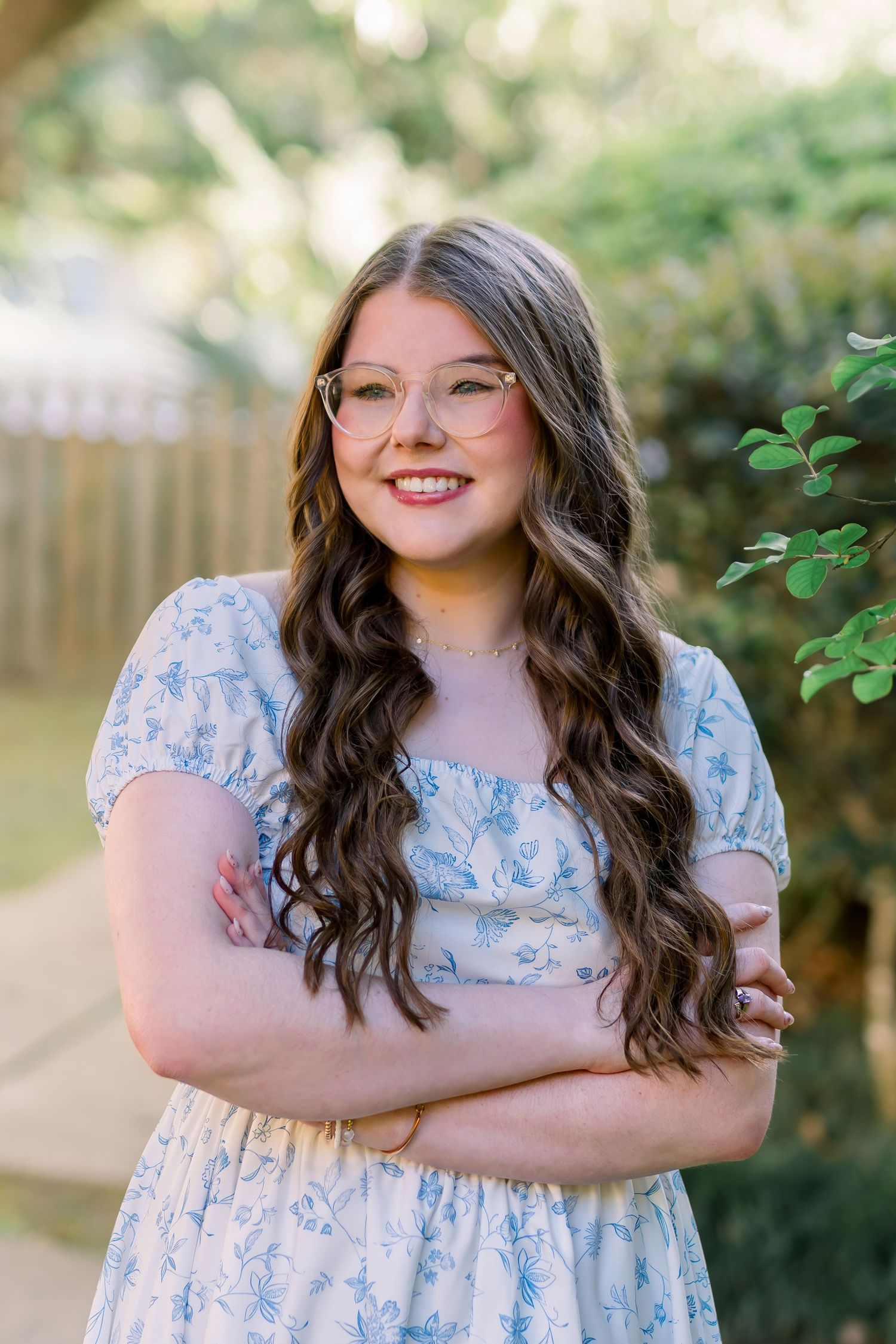 senior session outdoor carter plantation
