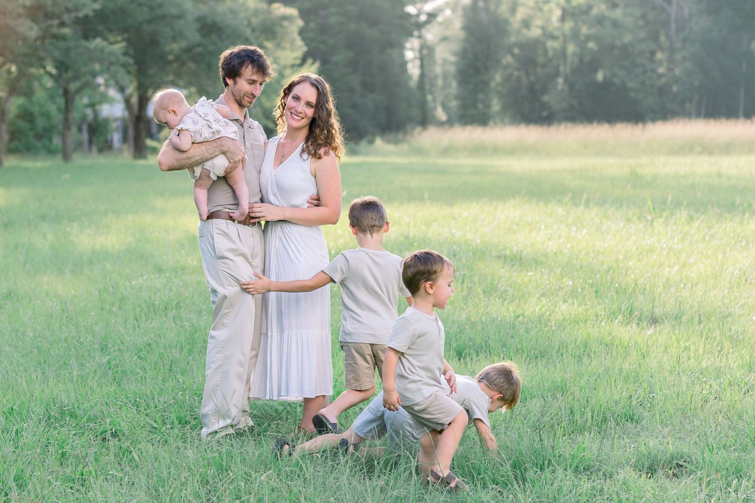 family outdoor session