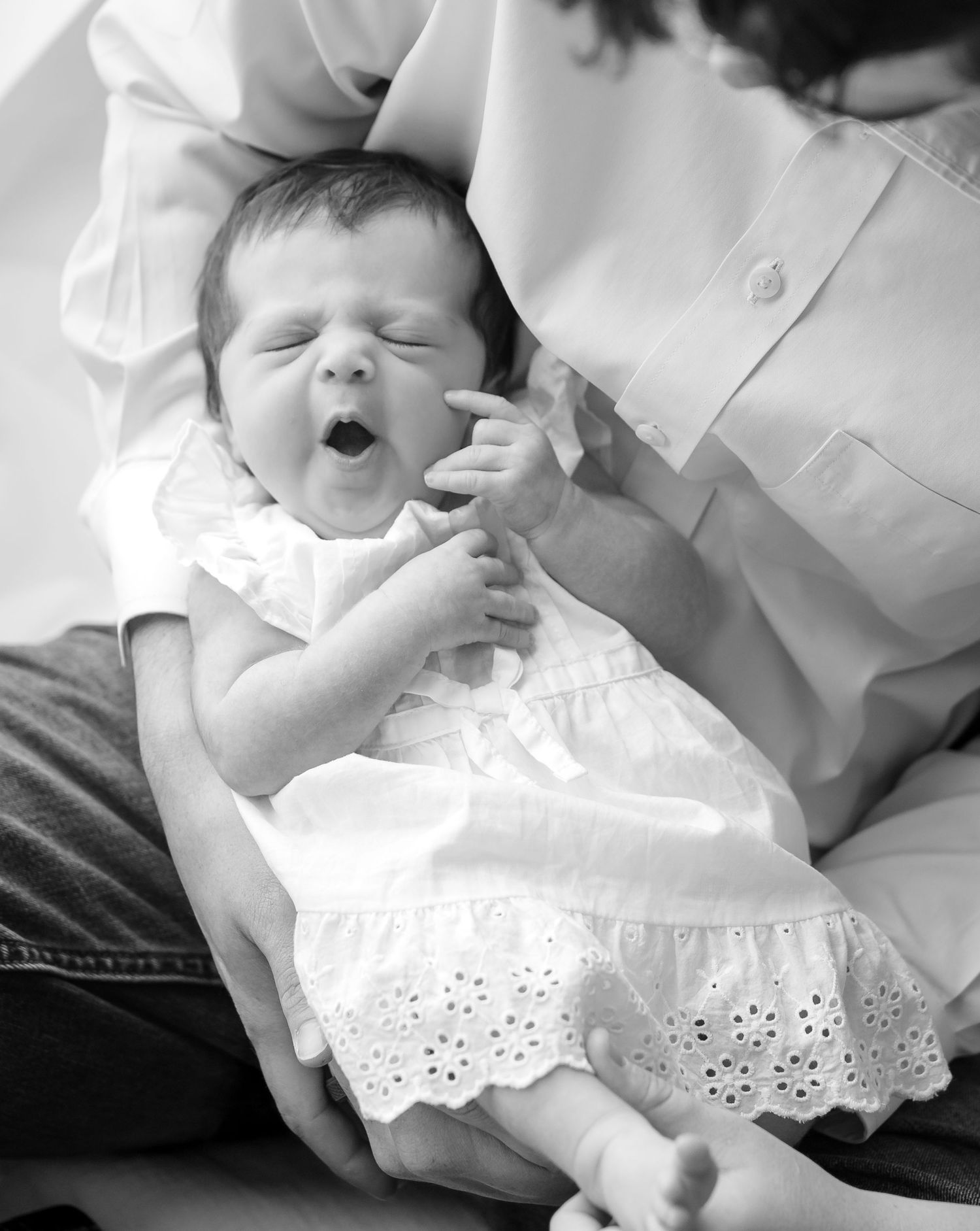 newborn studio session