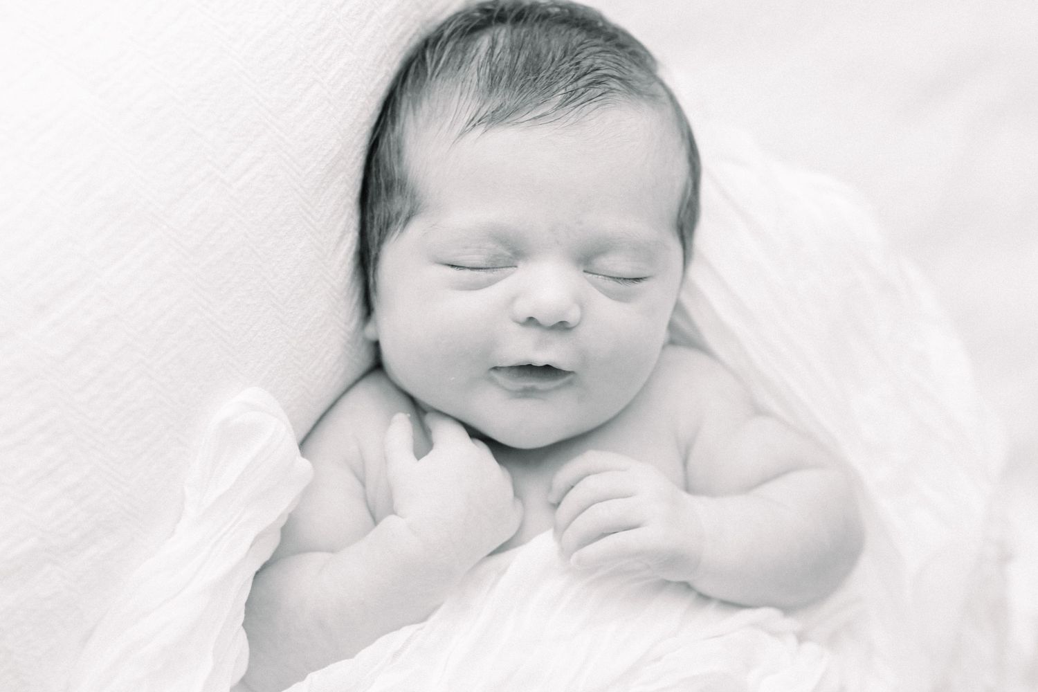 newborn studio session