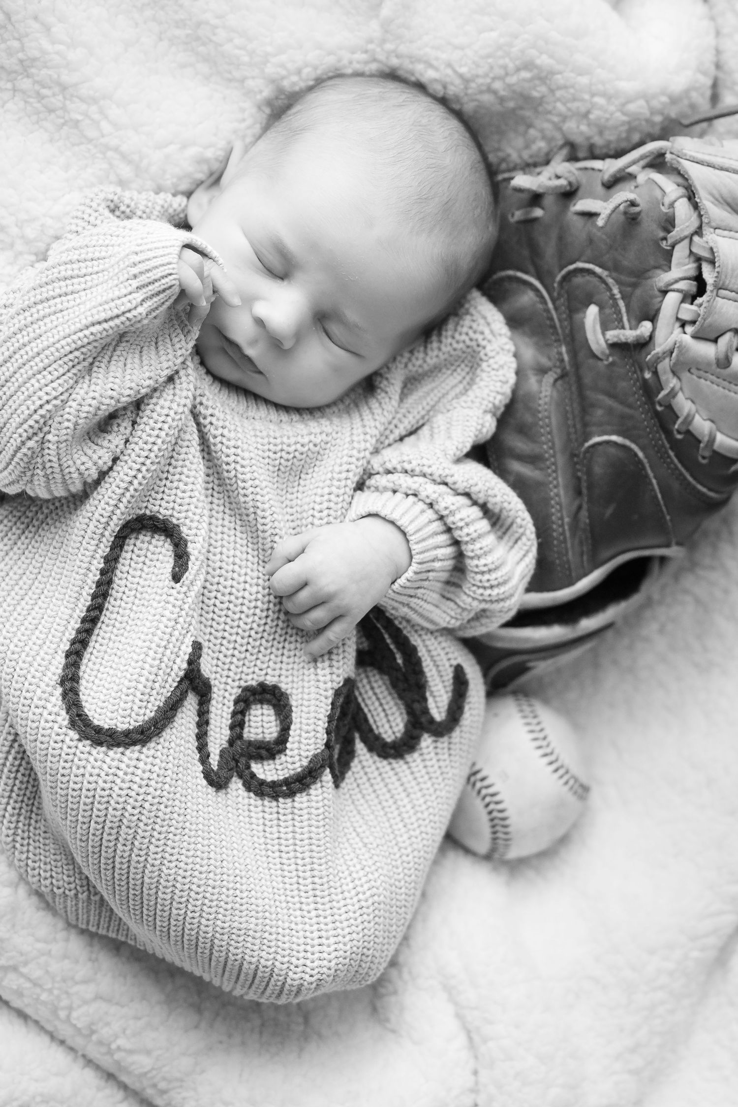 newborn studio session