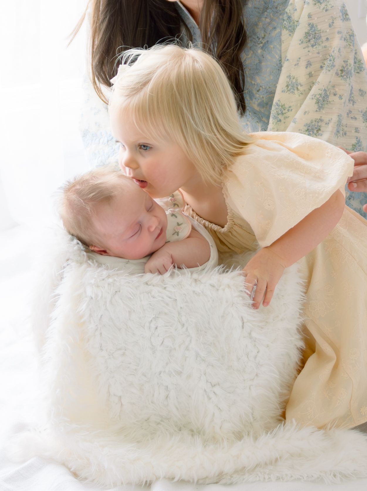 newborn studio session